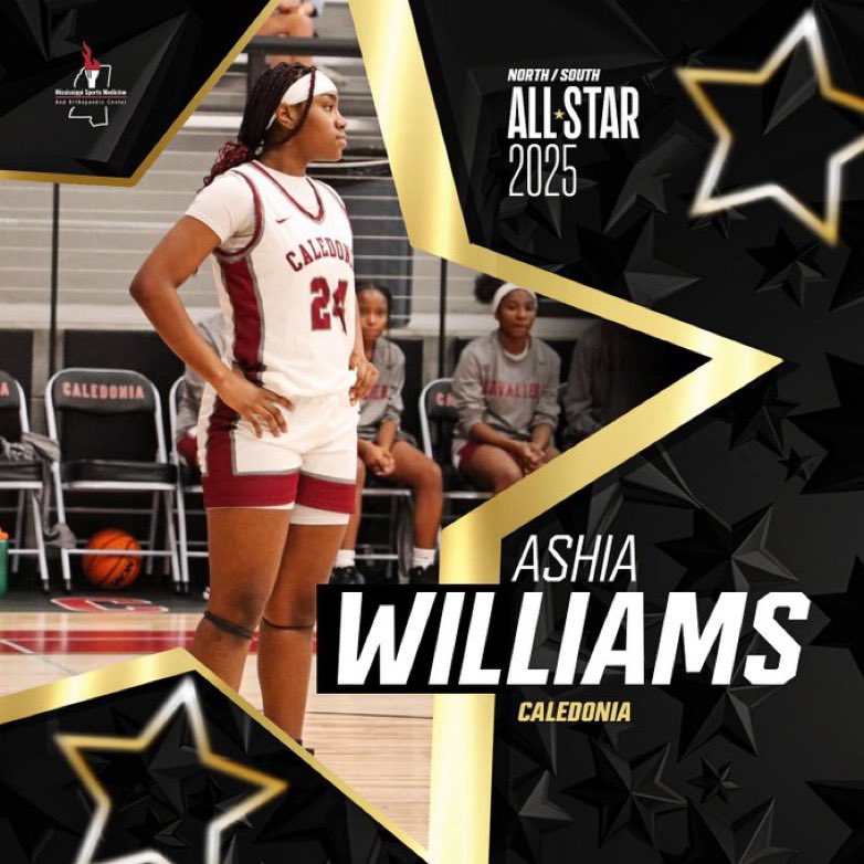 Im grateful to be selected to participate in The 2025 Mississippi Association of Coaches North/South All-Star game!