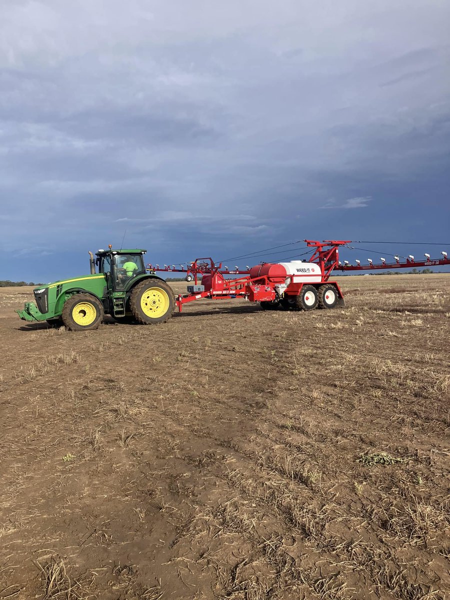 New Delivery by <a href="/Croplands/">Croplands Equipment</a> Territory Manager <a href="/Farmerdavecrop/">Dave Farmer</a>.
BIG Congratulations to Henry Moxham of Coonamble, NSW on the purchase of his new 5000/1500 Croplands Sonic Weed-It. Happy Spraying.
#croplands #sonic #weedit #opticalspotsprayer #newdelivery #happycustomers
