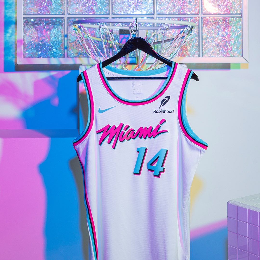 miami heat original uniforms