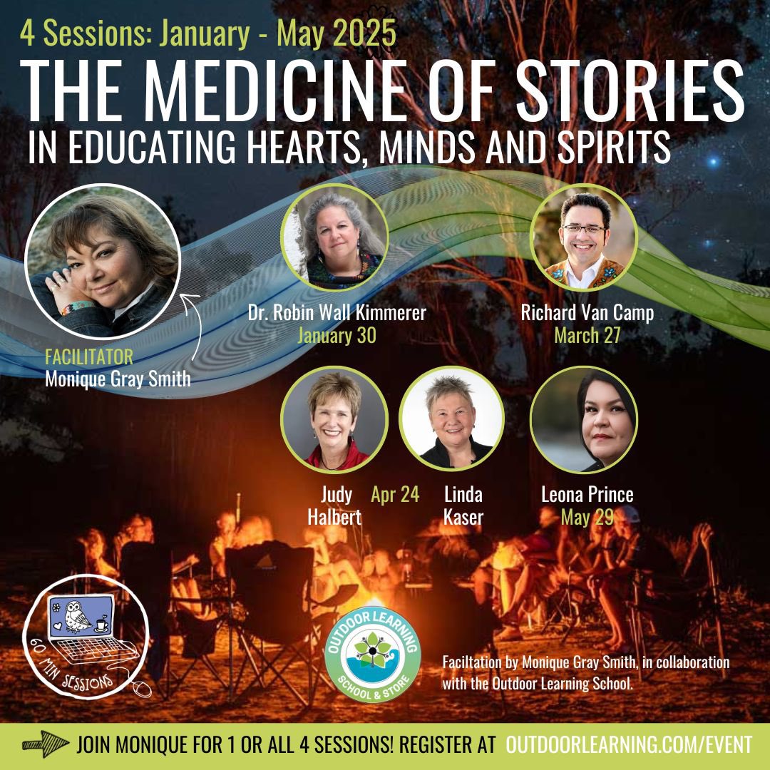 Stories are medicine. They hold the power to heal, connect, and transform the way we see the world. Join us for this dynamic series by registering at outdoorlearning.com/event/the-medi… 
#education #teacher