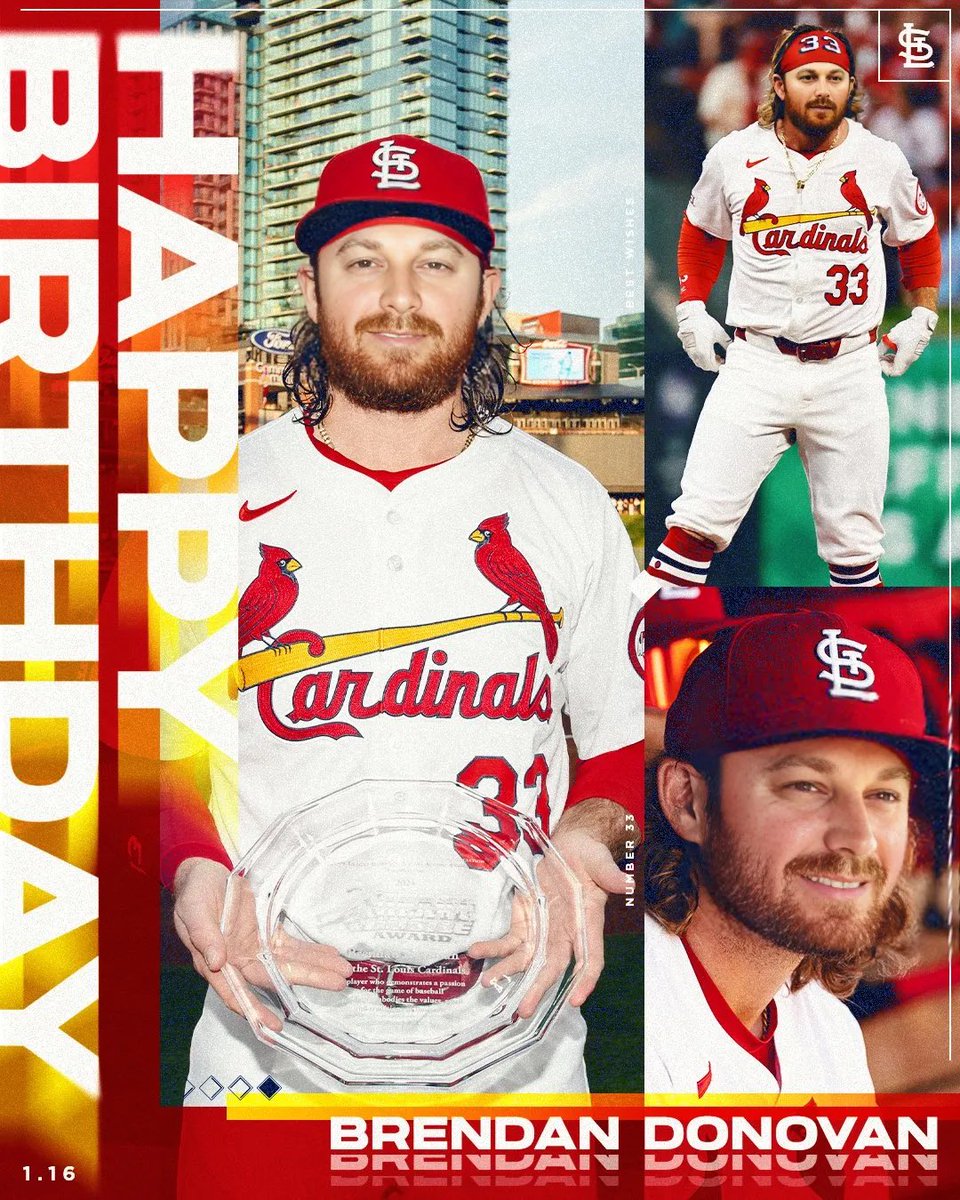 CardjnaIs's tweet image. Happy Birthday, Brendan Donovan! 🎂
#STLCards