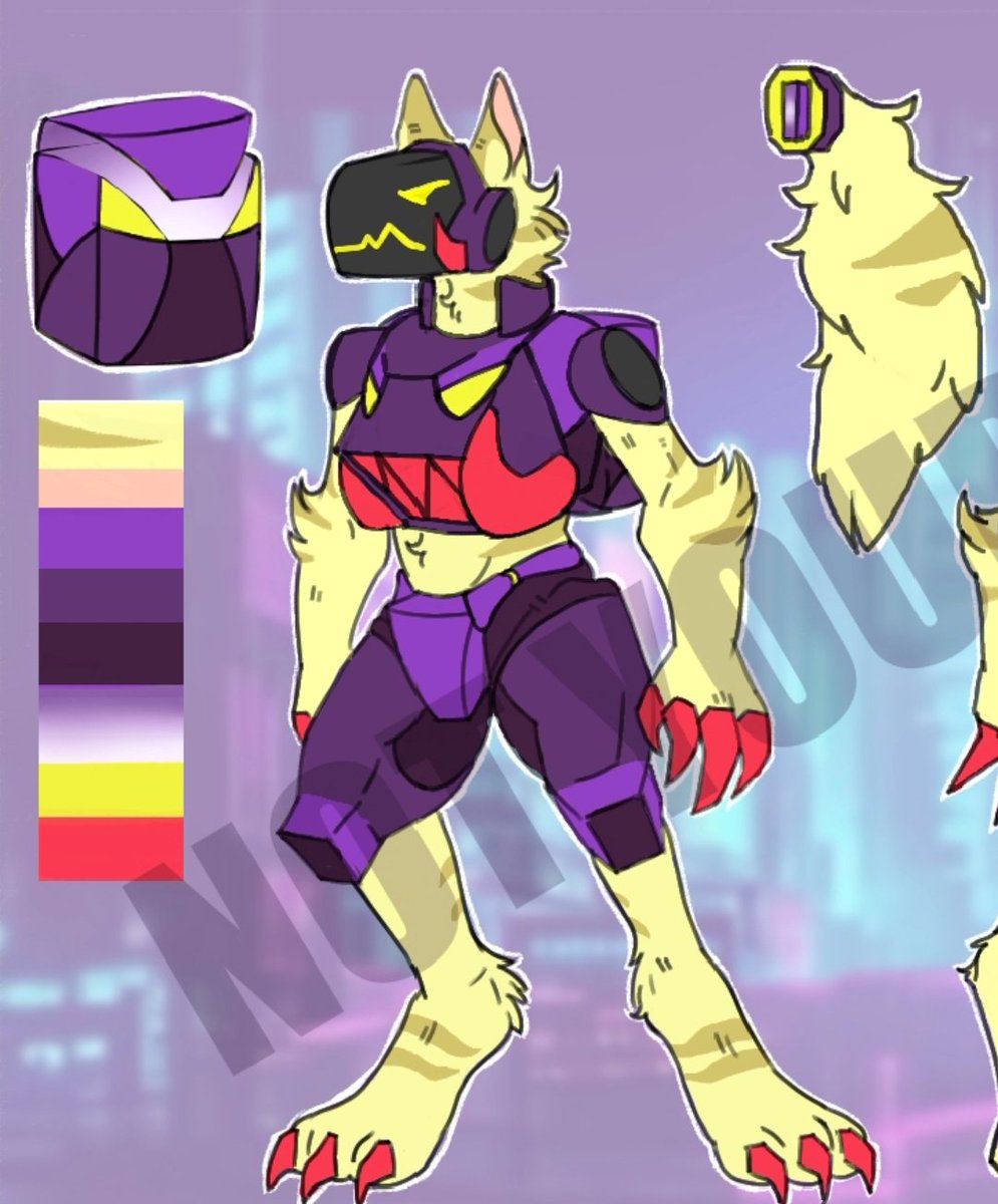 SerpemonBlue's tweet photo. https://t.co/F3oBtIYJH3

New AUCTION
Do you want a nice design with futuristic details, with a mecha kind of style? Then look no further, we have this fierce Protogen up for auction
This design was made by me.
#protogen #furryfandom 
#furryarts #adoptables 
#furrycommission https://t.co/YgaAdNcMLg