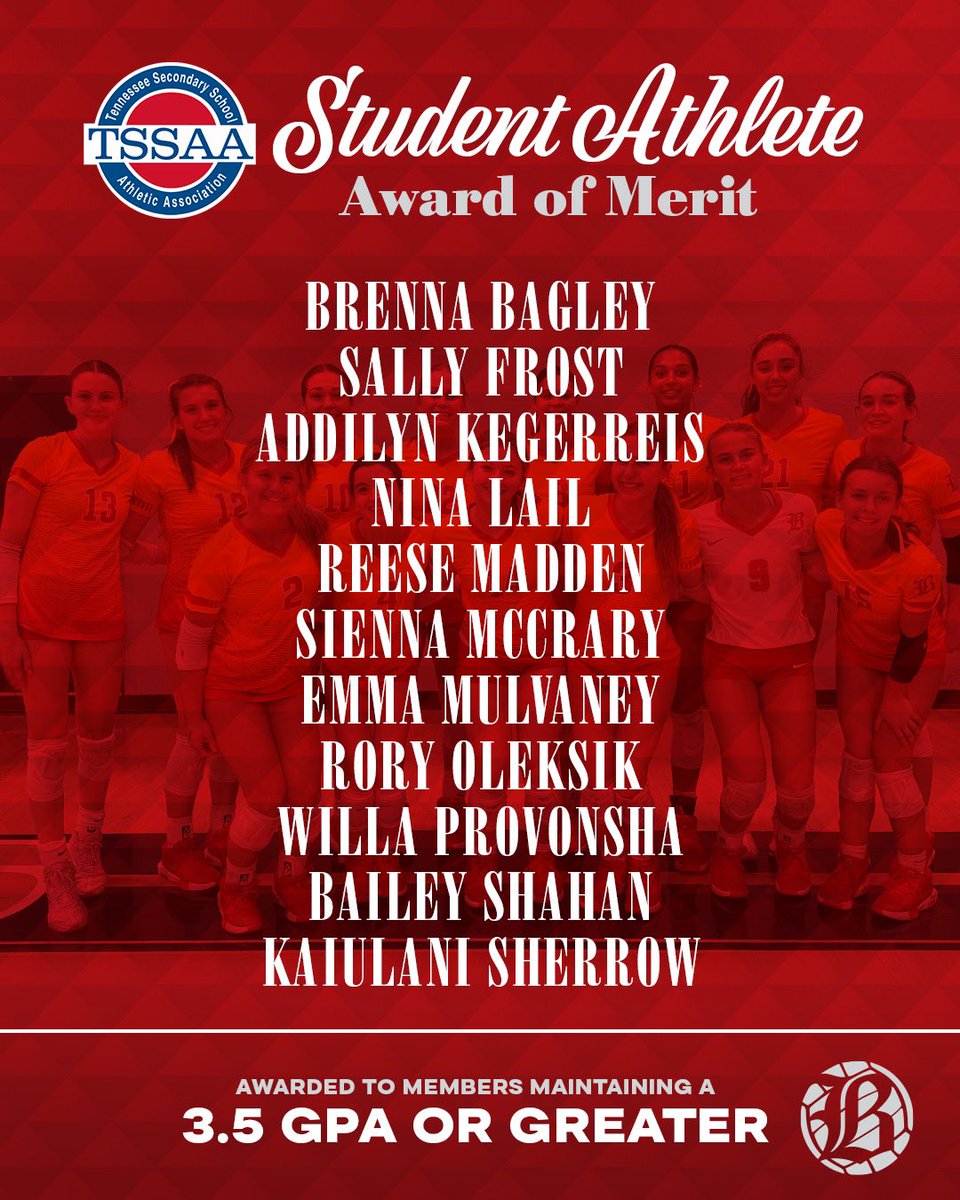 Congratulations to our girls for winning on the court and in the classroom!
