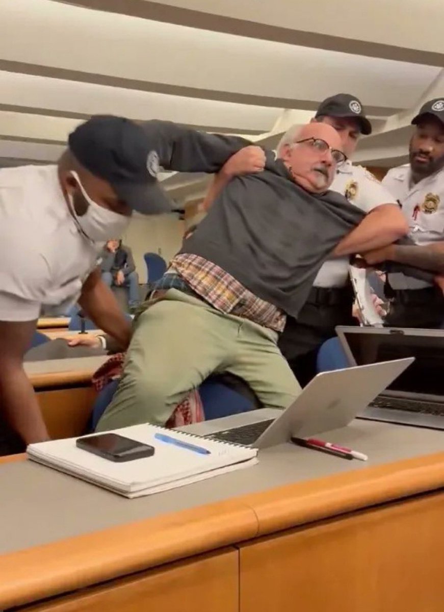 This is how the Biden-Harris administration treated a Jordanian-Palestinian-American journalist for asking an inconvenient question. 

The fascism you fear is already here.