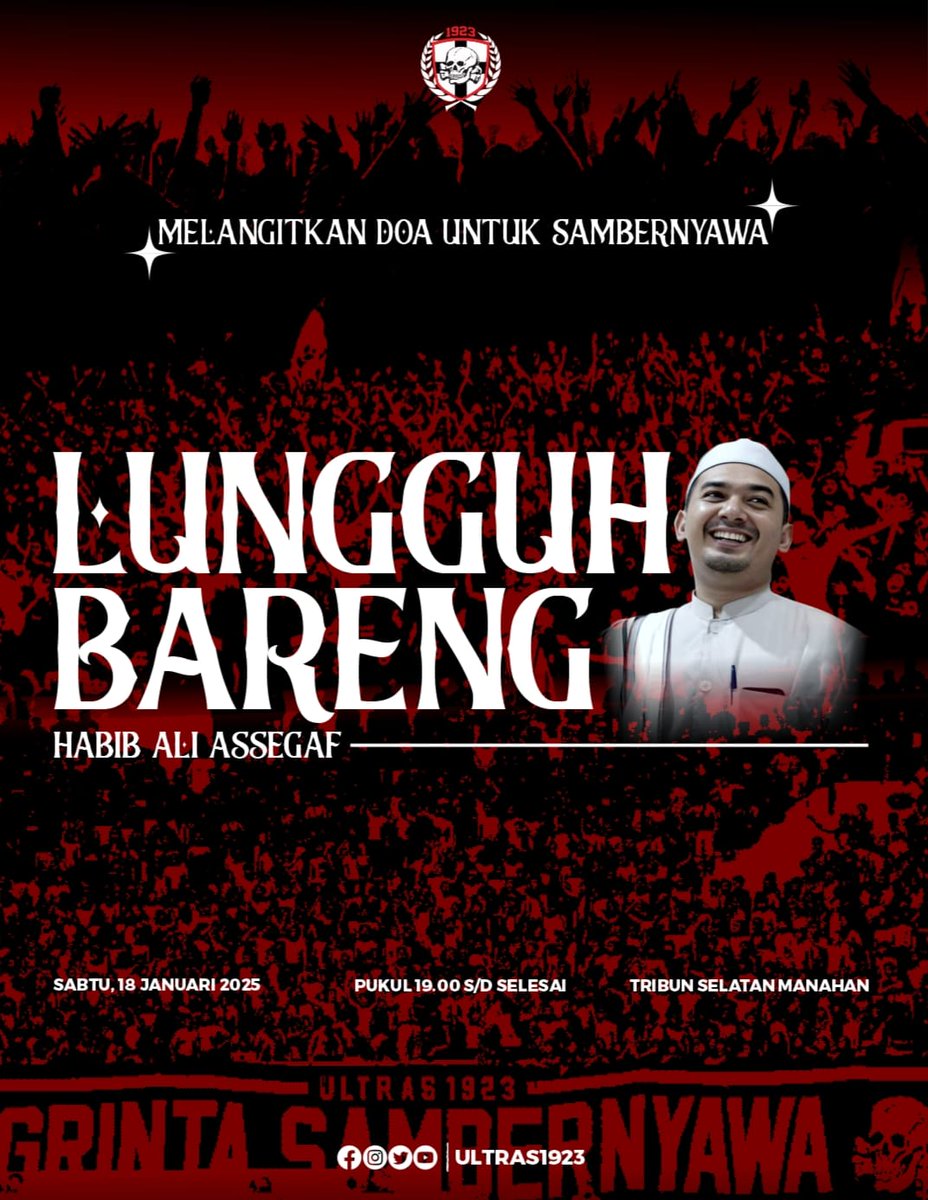 Mari kita tumpahkan asa dan doa kita disini, ditempat dimana cinta dan kerelaan bertemu. Untukmu, untuk kita, untuk Laskar Sambernyawa.

- Melangitkan Doa untuk Sambernyawa -