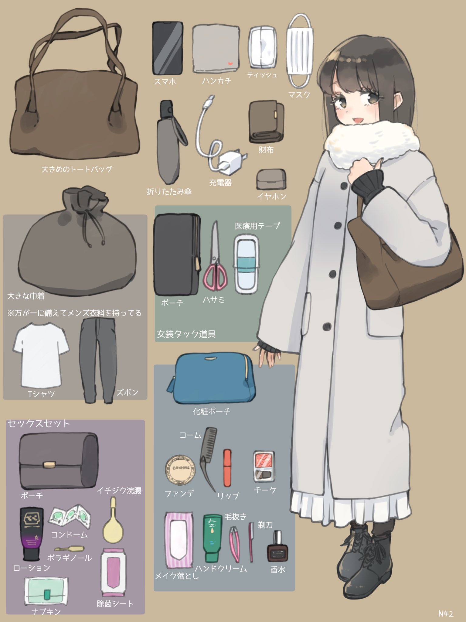 女装子　浣腸 あき (@mogimogifurits) / X