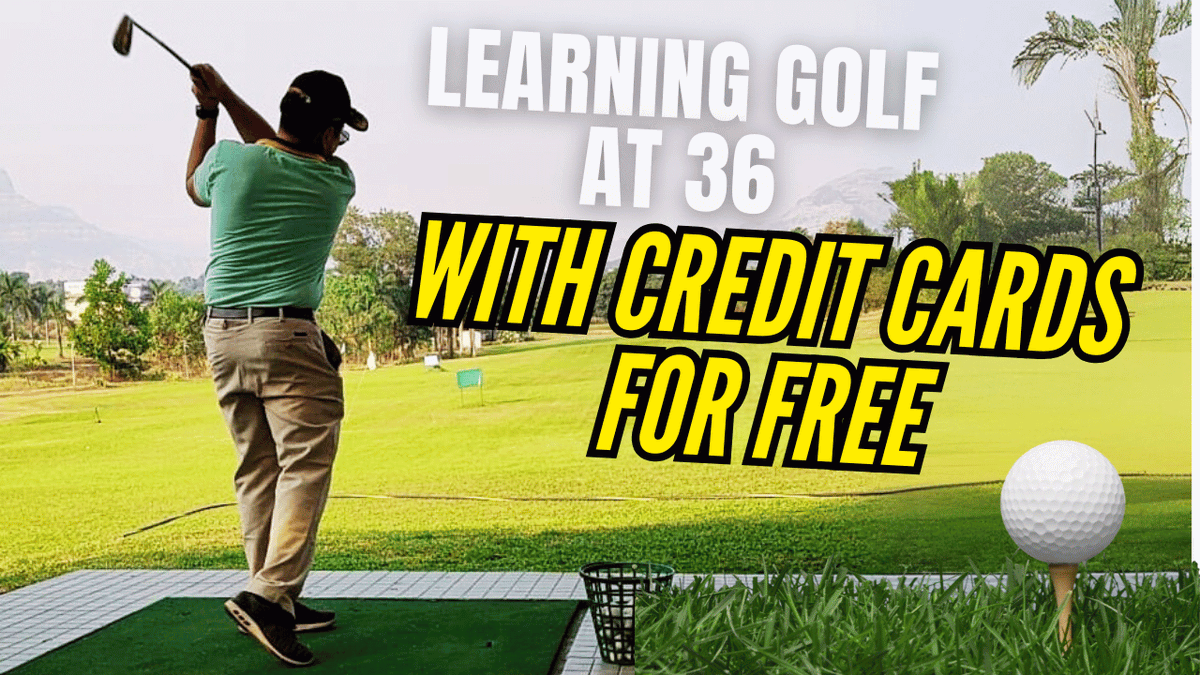 ProfessorCardz's tweet photo. ⛳️Never thought Ill learn something new at the age of 36 but here I am after 4 Classes and I am confident I can learn this atleast. Its Free to learn and enjoy.

⛳️Relevant Video : https://t.co/wfzLxguCIv 

⛳️However here are some pointers (♥️Likes/🔁Reposts are more appreciated along with🔖 Bookmarks):- 

🏌️‍♂️Generally Lessons are available on less golf courses than games. 

🏌️‍♂️Which Credit Cards often offers Golf Sessions/ Lessons? Some Super Premium Cards offers unlimited sessions however there are some cards which are mid/entry level but you can get these as well. 

🏌️‍♂️How many Classes do you need to learn the game?
My coach on first day said atleast 12 🤣however after 4 games I have grasped the basics. Practice make you perfect but to play a game against opponents you need a good amount of that. So Ill say atleast 4-6 Sessions after 10-12 Lessons on Ground will make you confident. 

🏌️‍♂️What are the rules of the Academy? Dress Code?
Academy rules generally is based on the Club. However the dress code generally includes Collared T-Shirts, Trousers (Jo Jeans or Track Pants) Shoes and Caps.
For ladies its similar. 

 🏌️‍♂️Cost of the lessons?
Generally between 1500-2000 Excluding GST per session. As per full course for 6 months it is Rs 30000 + GST for 30 Sessions at the club I am learning. 

🏌️‍♂️Cost for playing?
For 9 Hole : Generally lower on weekdays. For the club I play its Rs 750+GST on weekdays  and 1000 + GST on Weekend. 
For 18 Holes : 1250 on Weekdays and 1600 on Weekends + GST

🏌️‍♂️Do we need to carry our Golf Set?
For Lessons : Not required.
For Classes : Not required however you will need to rent the Golf Clubs as per requirements. For full set its Rs 1500 + GST. For Clubs its Rs 100 Per club. You need atleast 4 Clubs in a Game so around Rs 400 + GST.

🏌️‍♂️Do we need to pay for the Caddie?
You can pay for the Caddie for the round for Rs 500 + GST however its not mandatory.

🏌️‍♂️Do you need to pay for the Balls?
For Lessons and Games they are generally included. 

🏌️‍♂️Can we practice without lessons?
Yes. You can use the driveway for practice. It will cost Rs 350 on weekdays for 90 Mins and 60 Mins on weekends. Along with this 50 Balls will cost Rs 100 and per club hiring is Rs 100 on Weekdays and Rs 200 on weekends. 

⛳️So after this lets see which entry level credit cards are recommended for learning the games. 

⛳️Credit Card issued on Higher end #Mastercard will give you 4 Lessons (1 per quarter) and 12 games (1 per month). However you need to call 18001026263 for booking. Confirmation comes 2 days before the lesson/game on email. 

⛳️Check your Mastercard if eligible here : https://t.co/7O0WBfh2ZE

⛳️Cards I used : 
💳Axis Olympus - 8 Classes/Games
💳Axis Vistara Infinite - 6 Classes/Games
💳Yes Bank Marquee - 4 Games/12 Lessons
💳Standard Chartered Ultimate - 4 Games/12 Lessons
💳IDFC Mayura - 4 Games/12 Lessons https://t.co/8LYUhqZQTf
💳RBL Enterprise Debit Card - 4 Games/12 Lessons
💳HDFC Swiggy Cards - 4 Games/12 Lessons https://t.co/aJxSlPId8A

⛳️Axis Bank Provides two portals for golf bookings.
⛳️Axis Bank Extraordinary Weekends
https://t.co/4PhRoLdZzt
 ⛳️Burgundy Private Credit Cardholders enjoy 50 complimentary rounds of golf per year.
⛳️Axis Bank Reserve Credit Cardholders enjoy 50 complimentary rounds of golf per year w.e.f 1st April 2020.
⛳️Axis Bank SELECT Credit Cardholders enjoy 6 complimentary rounds of golf per year.
⛳️Axis Bank Vistara Infinite Credit Cardholders enjoy 6 complimentary rounds of golf per year.
⛳️Axis Bank Vistara Signature Credit Cardholders enjoy 3 complimentary rounds of golf per year.

💳 For Olympus and Primus
https://t.co/7meURibY26

💳For Yes Bank Marquee
https://t.co/DZvSuKhHVp

💳For ICICI Bank Sapphiro
https://t.co/ewfosA5myr

💳RuPay Select Credit/Debit Card
https://t.co/kyY65ZDljE

This is all the basics folks. If you enjoyed the thread then♥️Likes/🔁Reposts are more appreciated along with🔖 Bookmarks.

Please ank any doubt in the comments. Also Subscribe to our youtube channel and Insta Handle where we share video and shorts content based on my experience. 

https://t.co/Sc0KFcn3fV
https://t.co/vzOl4CJPdt

#ccgeeks #golf #golfgames #GolfLife #creditcards #creditcard 

Tagging other golfers for Sharing., 

Tagging specialists  #ccgeeks
@nebula_world
@AmazingCreditC
@iSatishAgarwal
@cards_wizard
@credit_cruze
@CAwhowrites
@imYadav31
@CardMavenIn
@RewardsEngineer
@DoBaniye
@ameya4mPune
@akshat_money
@milespointspro
@AbhiChtrj
@Pradnya_007
@mainimanish
@Punch_B
@NalinisKitchen
@vasishtanagalla
@THEONLYANKUSH
@credit_cruze
@SabyasachiHasa1
@mohit2asdf
@DealsDhamaka
@smritisinha99
@traumatizerr
@spendwiselyx
@Kenu73
@aman6490
@saketreddy
@creditkeeda
@Bhushan_Tal_27