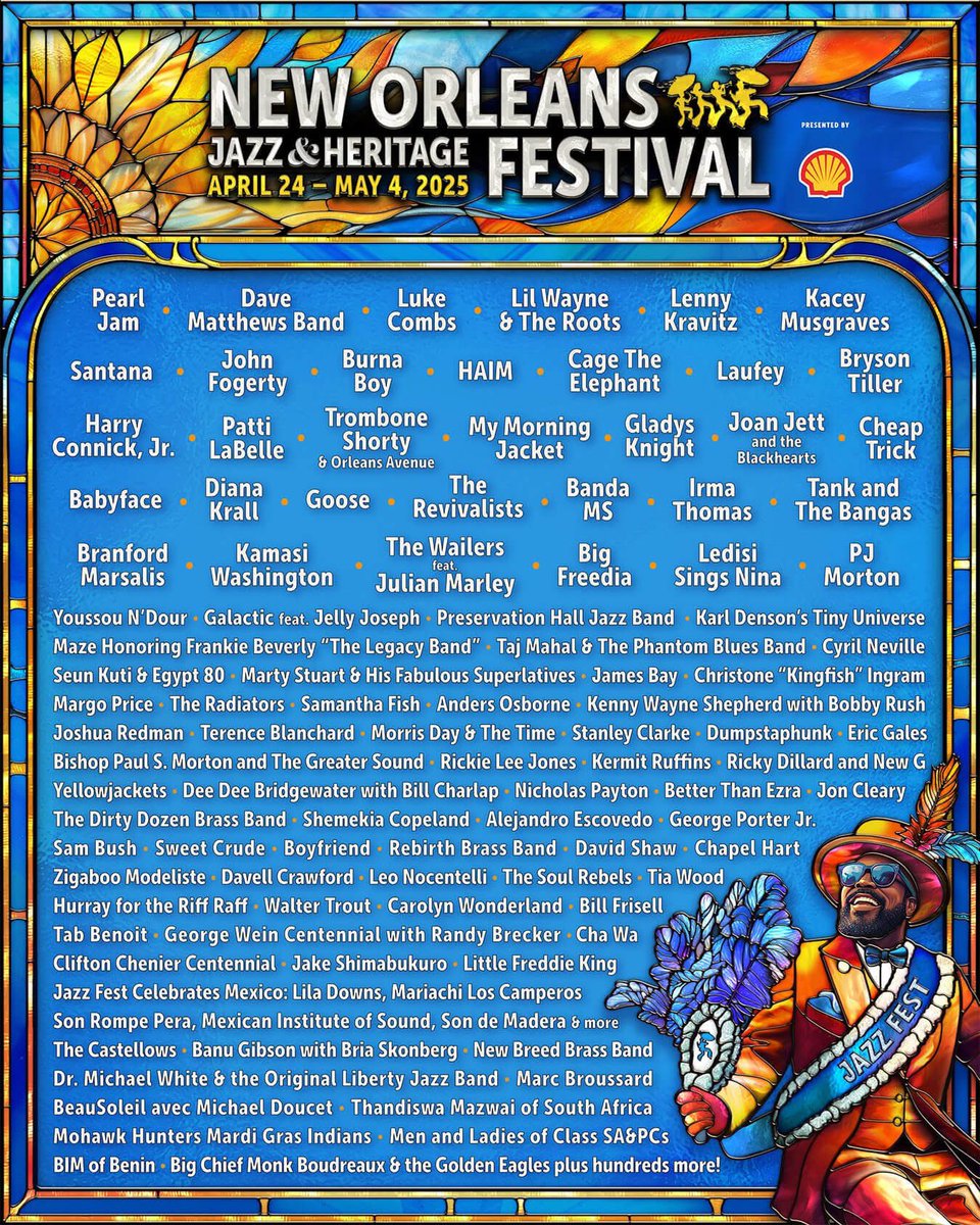 Just announced! Nu Nation Choir, Friday, April 25 at the New Orleans Jazz Fest! <a href="/jazzfest/">New Orleans JazzFest</a> takes place April 24 - May 4 with 600+ bands, can’t-resist food, must-see crafts, daily parades and more. Tickets and info at nojazzfest.com. #jazzfest