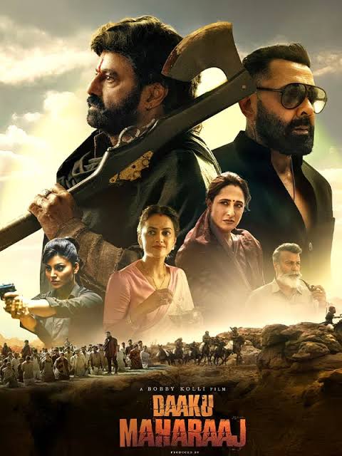 🌟🌟🌟🌟 (4/5 Stars) #DaakuMaharaaj is a rollercoaster of action, drama, and raw emotion set in a volatile era.

Pros:
Action Sequences: The film boasts some of the most thrilling and well-choreographed action scenes, keeping the adrenaline pumping.
Performance: Nandamuri