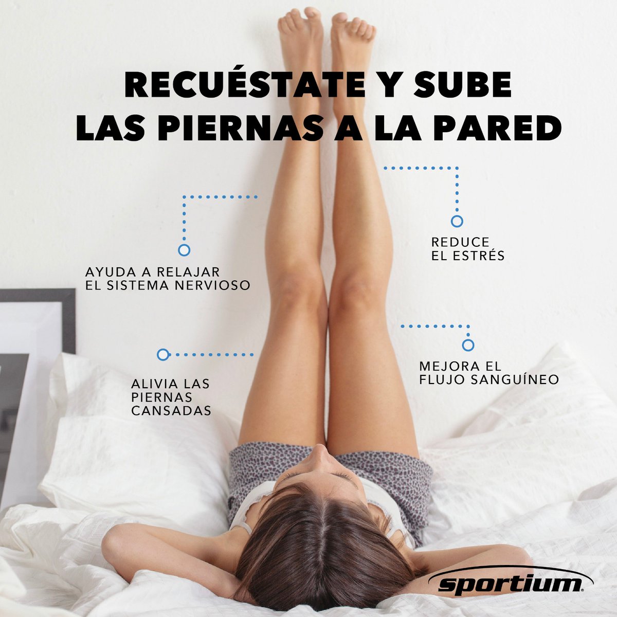 SportiumClub's tweet image. Esta práctica sencilla y efectiva, ideal para quienes pasan mucho tiempo de pie y sentados. Mejora la circulación, alivia la tensión en piernas, reduce la inflamación y promueve la relajación.
Dedica unos minutos al día para hacerla.
.
.
#SportiumClub
#Piernas
#Pared
#Relajación