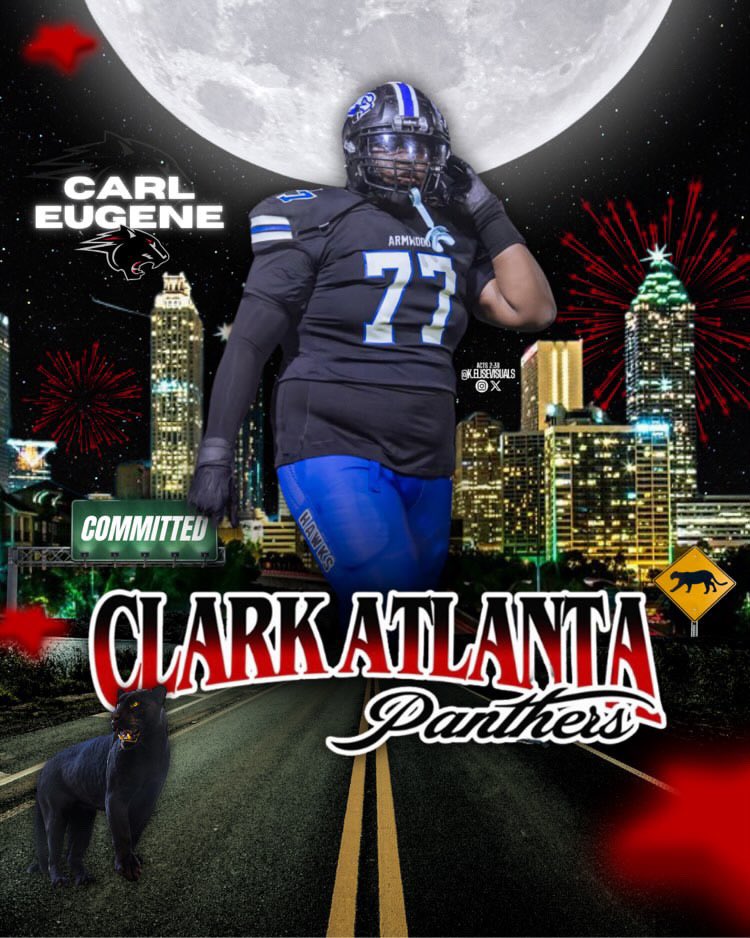 Carl “CJ” Eugene (@carleugenejr) on Twitter photo Blessed to say I’m Committed 1000% to Clark Atlanta!
<a href="/teddyk95/">Teddy Keaton</a> <a href="/suttonlegendary/">Coach Frank Sutton Jr.,M.Ed.</a> <a href="/coachmikehayde/">Mike Hayde</a> <a href="/nyejawarner/">Nyeja Warner</a> Blessed to say I’m Committed 1000% to Clark Atlanta!
<a href="/teddyk95/">Teddy Keaton</a> <a href="/suttonlegendary/">Coach Frank Sutton Jr.,M.Ed.</a> <a href="/coachmikehayde/">Mike Hayde</a> <a href="/nyejawarner/">Nyeja Warner</a>