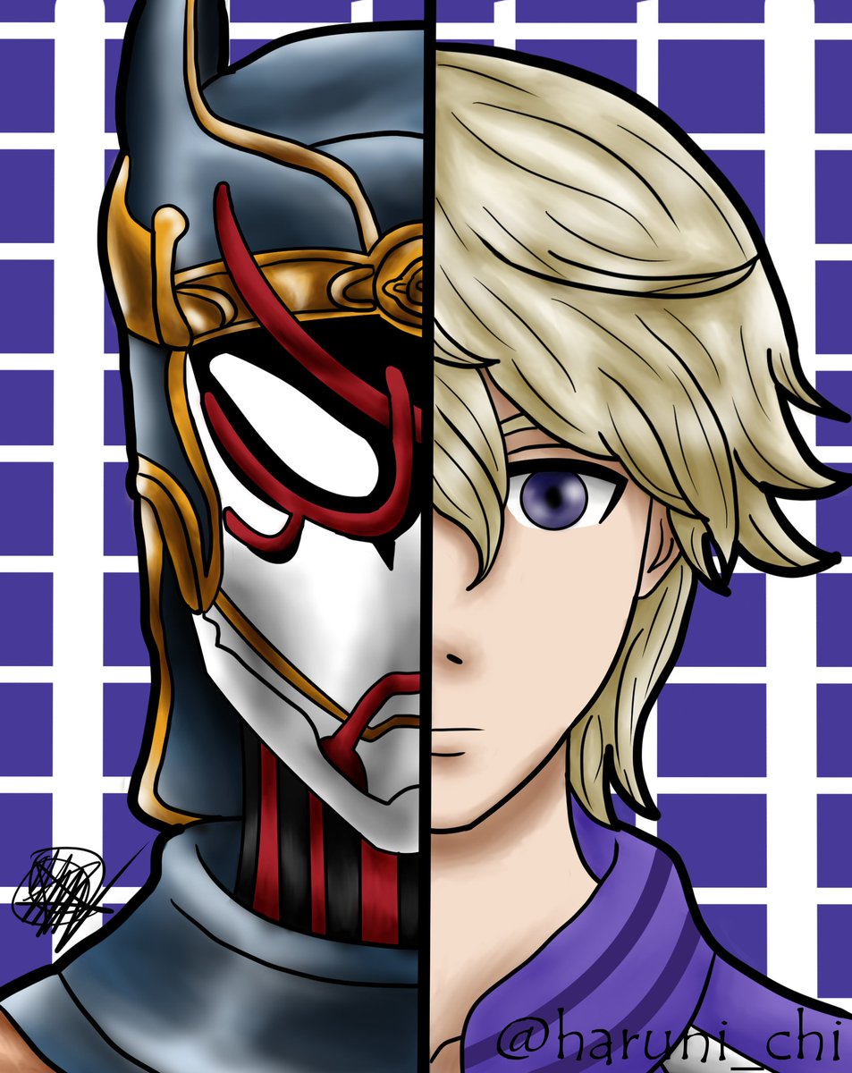 I draw Ivan Karelin/Origami Cyclone from the anime Tiger and Bunny 💜💜💜💜💜💜💜💜💜 #animefanart #AnimeArt #tigerandbunny #ivankarelin #origamicyclone