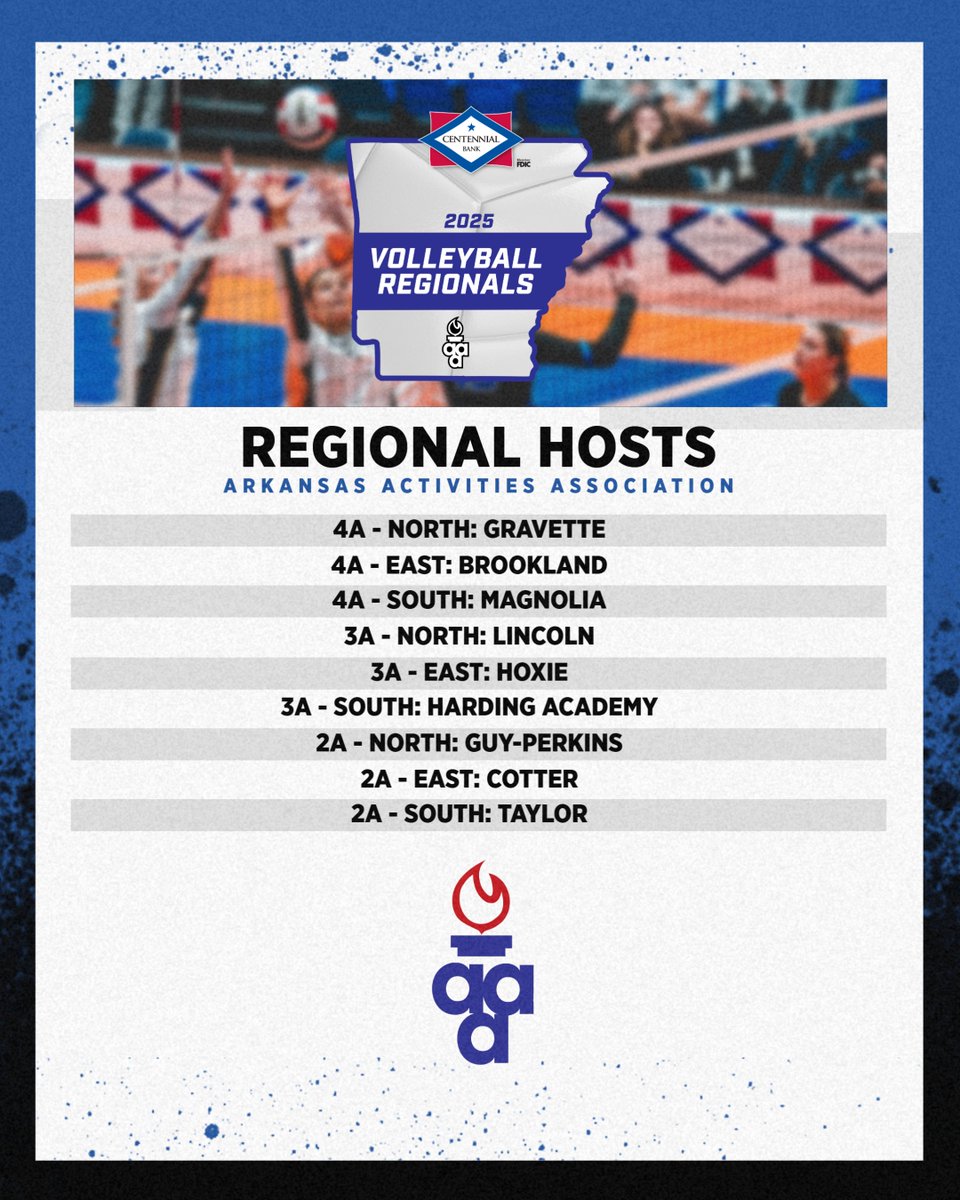 2025 State &amp; Regional Volleyball have their sites!