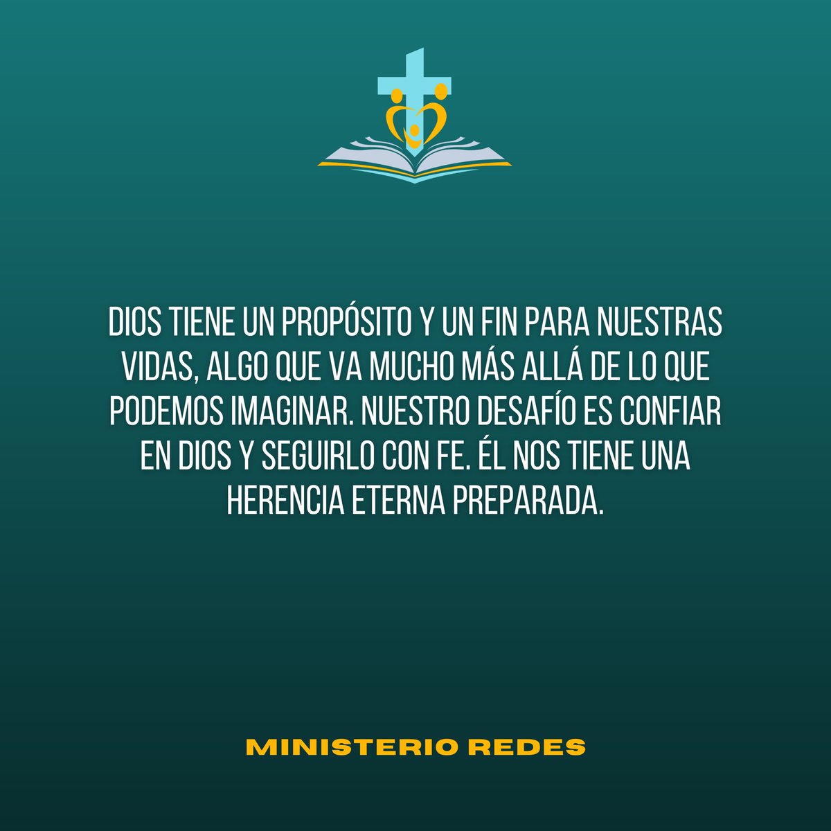 MinRedesChile's tweet photo. DEJA QUE EL PROPÓSITO DE DIOS TE SORPRENDA!!!

#diosesbueno #dios #jesus #cristo #devocional #biblia #palabradedios #viral #viraltiktok #viralinstagram #amordedios #cristianos #ministerioredes #jesuchrist #reflexionescristianas #diosteama #hagamosviralajesus #amor #iglesia https://t.co/oaDjp91cP2
