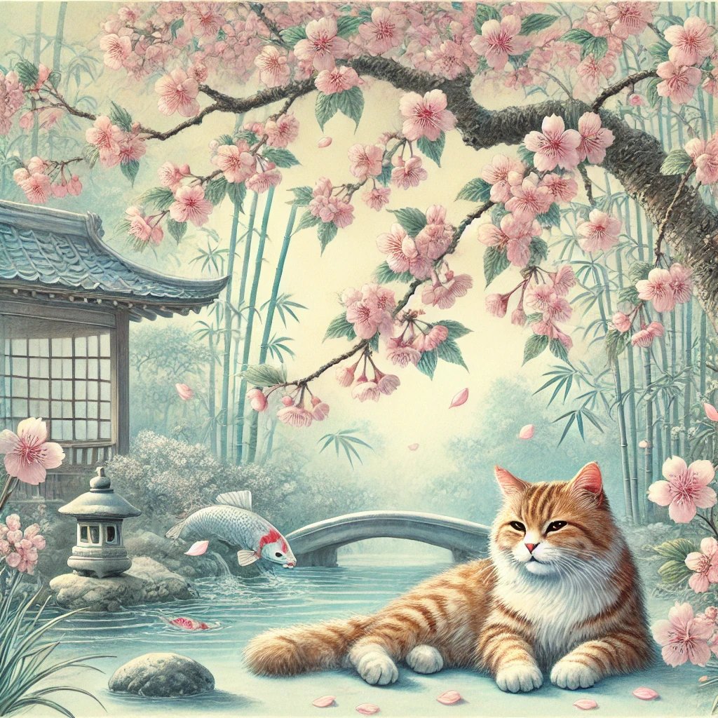 Very cute cat!