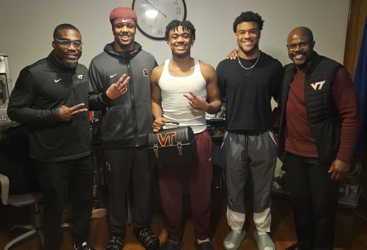 Long line of brothers… 👀 <a href="/HokiesFB/">Virginia Tech Football</a>