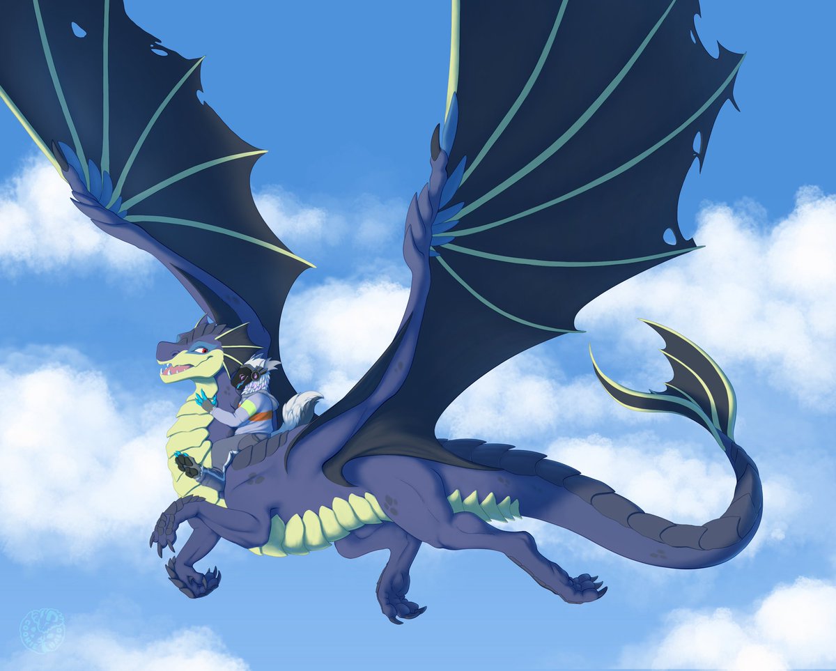 Dragon appreciation day! Go ride your favorite dragon

Art by <a href="/Cookiehalo_/">Cookiehalo🍪Follow me elsewhere!</a> !!
