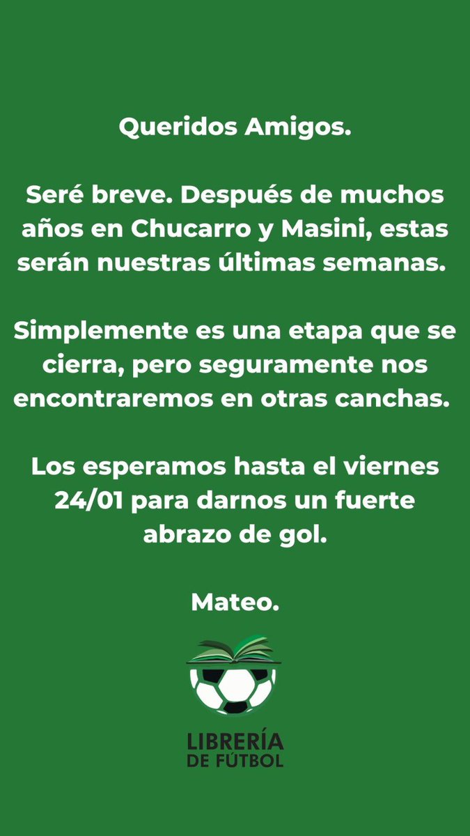 Librería de Fútbol tweet media