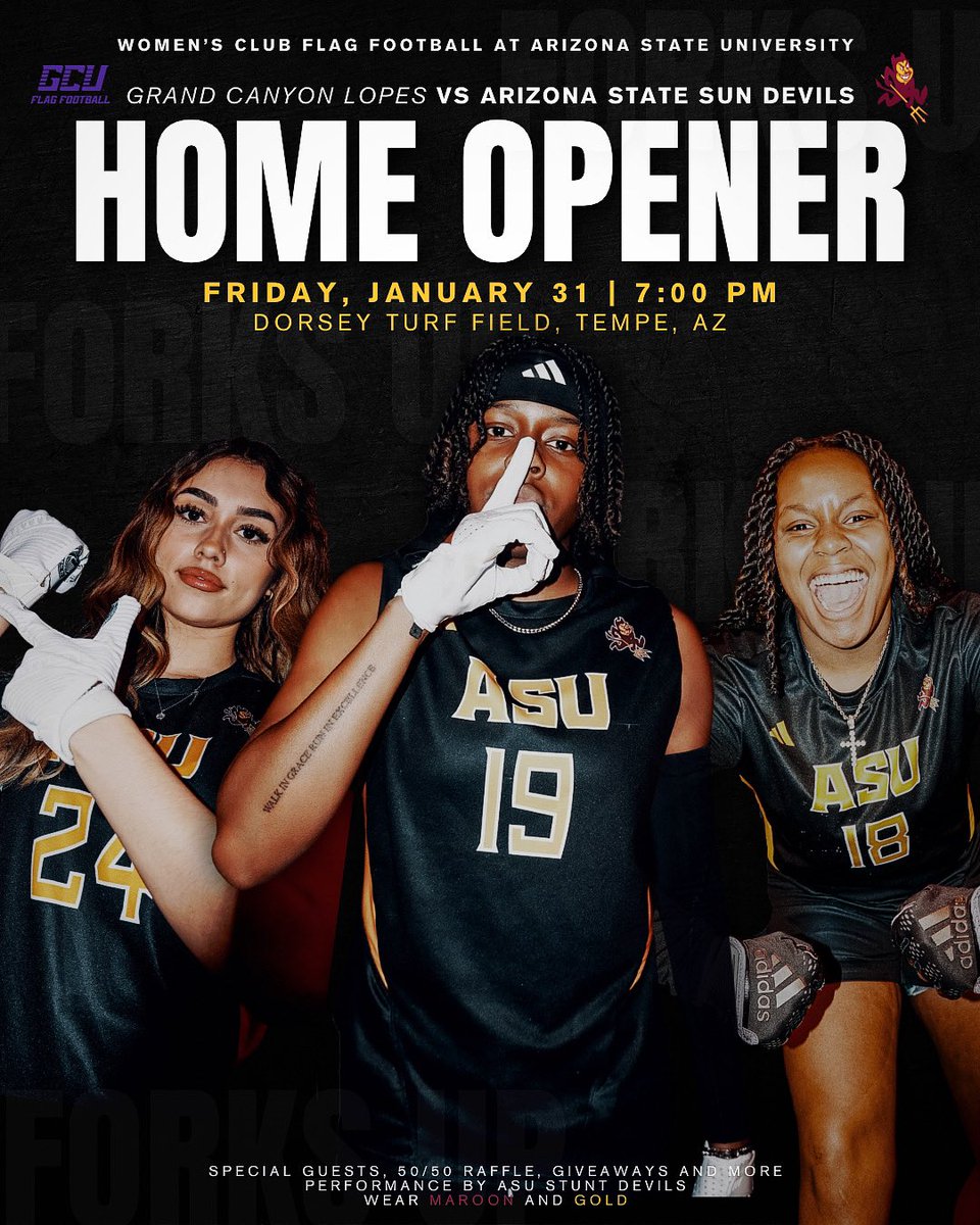 Women’s Club Flag Football at ASU tweet media