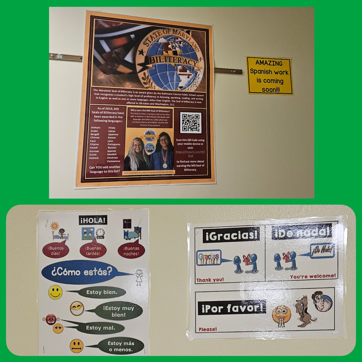 Señora Chupnick 🍎 (@srachupnick) on Twitter photo I am helping to expand our multilingual environment for our students <a href="/TeamWoodmoor/">Woodmoor Elementary Magnet</a>! This will help increase literacy for our kiddos! ❤️ <a href="/BaltCoPS/">Baltimore County Public Schools</a> <a href="/bcpstv/">BCPS-TV</a> <a href="/PrincipalFBrown/">Franchesca Brown</a> <a href="/R_Hardesty2/">Rachel Hardesty</a> #MarylandSealOfBiliteracy #CollegeAndCareerReady I am helping to expand our multilingual environment for our students <a href="/TeamWoodmoor/">Woodmoor Elementary Magnet</a>! This will help increase literacy for our kiddos! ❤️ <a href="/BaltCoPS/">Baltimore County Public Schools</a> <a href="/bcpstv/">BCPS-TV</a> <a href="/PrincipalFBrown/">Franchesca Brown</a> <a href="/R_Hardesty2/">Rachel Hardesty</a> #MarylandSealOfBiliteracy #CollegeAndCareerReady