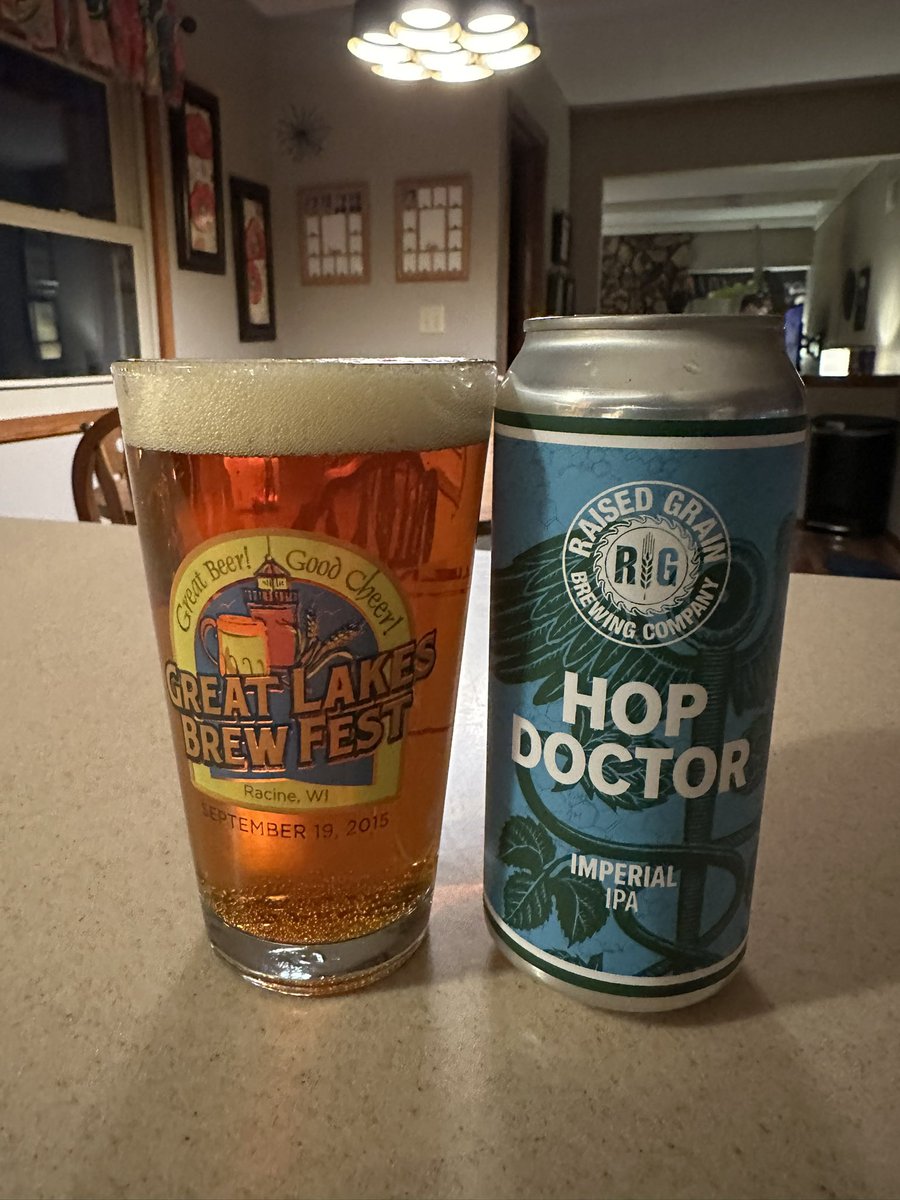 I don't post as much as I used to, but I do have to shout out <a href="/raisedgrain/">Raised Grain Brewing</a> for its "Ten Years of Beers" celebration this year. First up is a re-release of the Hop Doctor Imperial IPA, an "oldie" that I couldn't wait to try again. Can't wait to see what else they bring back!