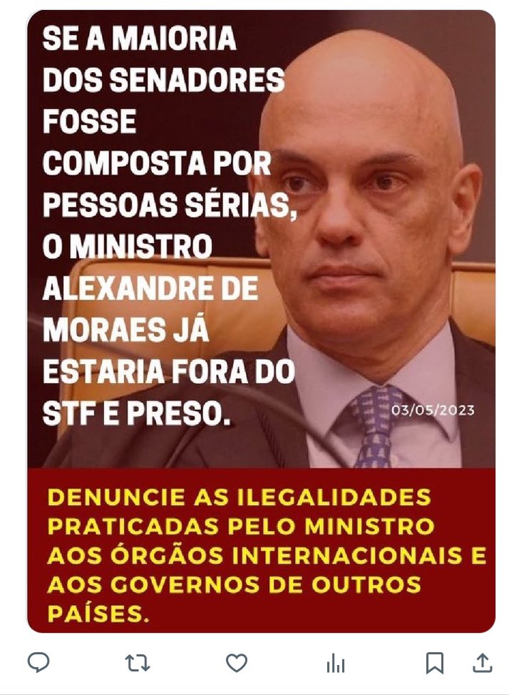 <a href="/Alexmorettibr/">Alex Moretti</a> Alexandre de "Imorais" é o peito de pombo da F4cção!!! <a href="/realDonaldTrump/">Donald J. Trump</a> <a href="/elonmusk/">Elon Musk</a> <a href="/jairbolsonaro/">Jair M. Bolsonaro</a>
