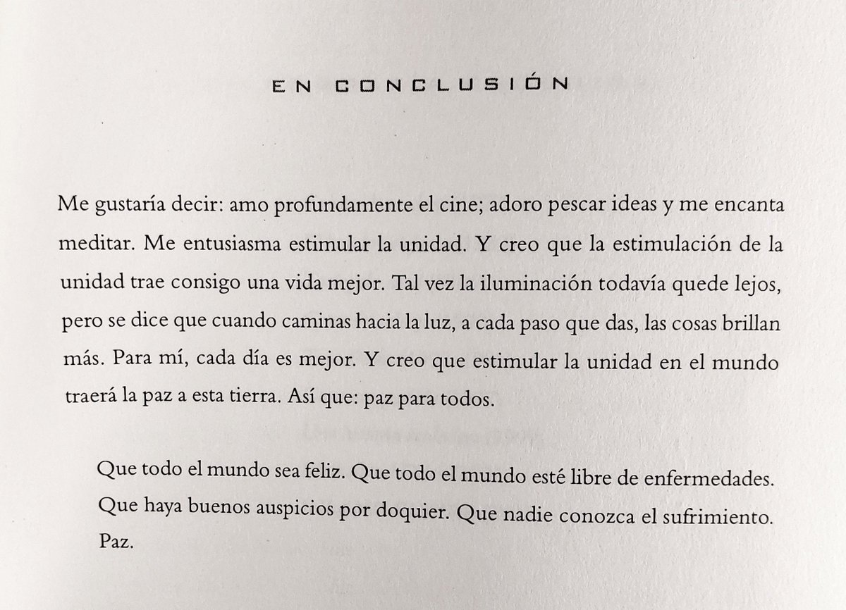Así termina «Atrapa el pez dorado». Descansa en paz David Lynch.
