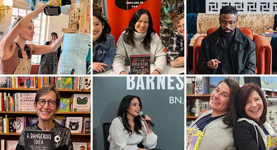 Artists revealed a picture book-inspired installation, sisters presented a book together, an author honored an activist with his debut, and more in this week’s In Brief bit.ly/4gWeyMj