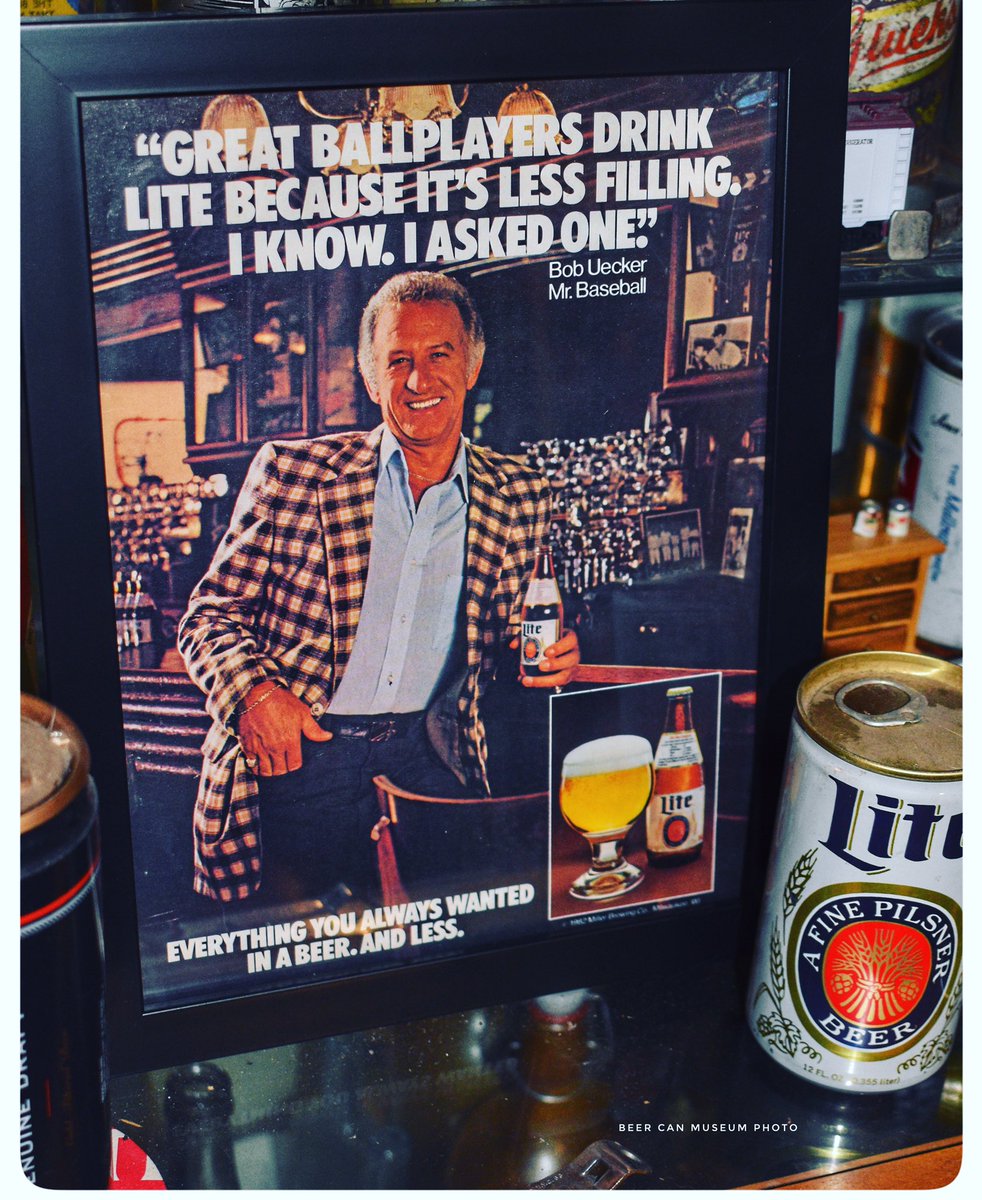 beercanmuseum's tweet photo. Rest In Peace. #BobUecker #beercanmuseum https://t.co/jAVcIcFkWD