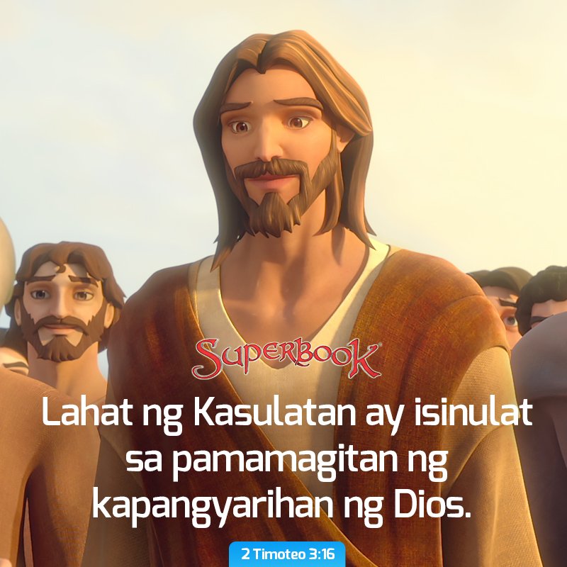 BatangSuperbook's tweet photo. Kay Lord nagmula ang lahat ng words of wisdom sa Bible! Palagi natin itong basahin. ๐๐ผ๐๐
#DailyBibleVerse #BibleMonth #ReadGodsWord https://t.co/BjTp6IuFeA