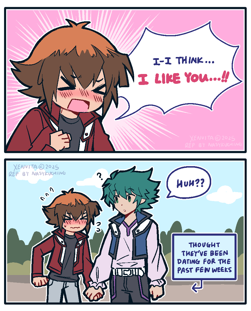 xenvitaVT's tweet image. Beginning of Yu-Gi-Oh! GX season 3
#ヨハ十 #十ヨハ #spiritshipping