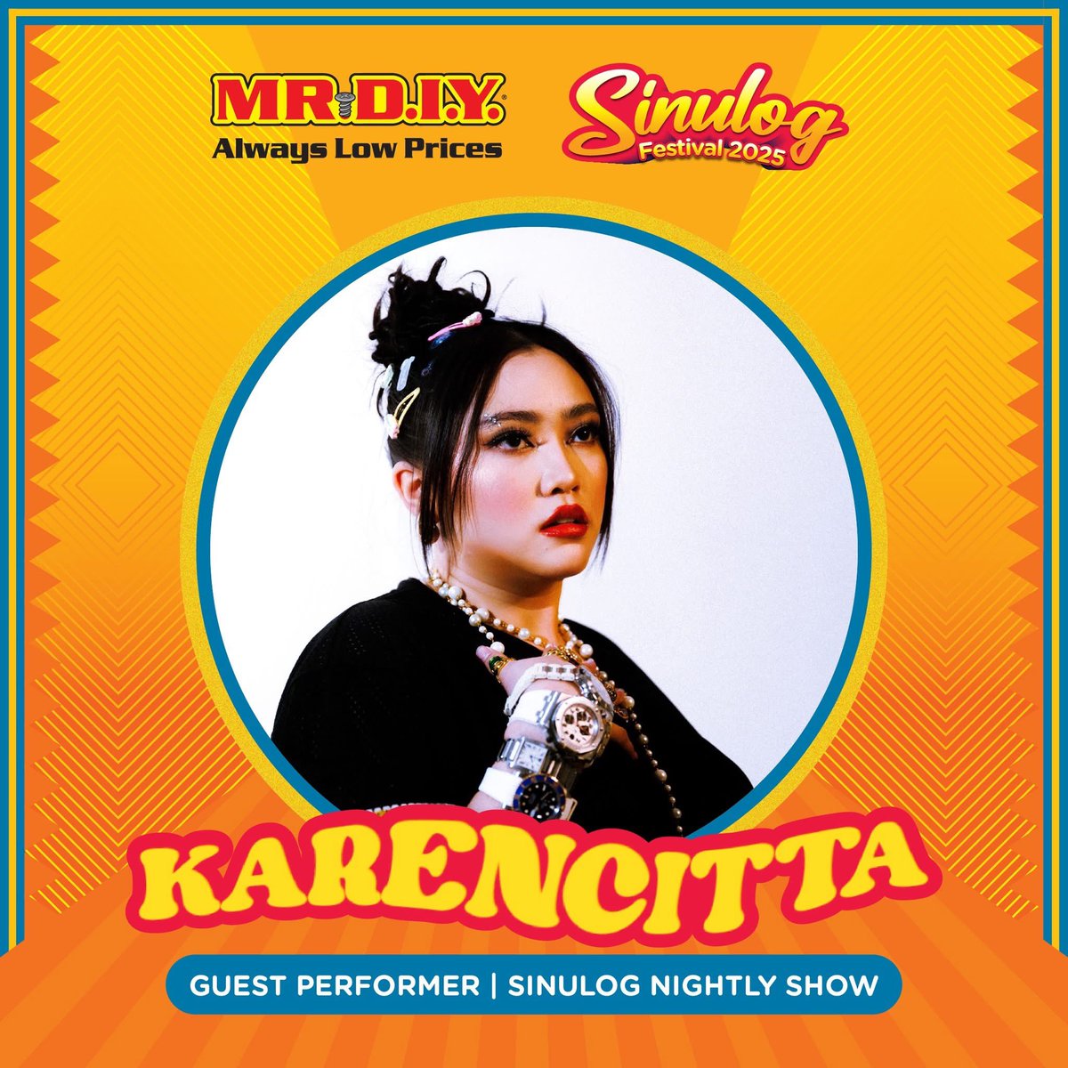 FREE CONCERT! GRABIHA GRABIHA 🎶✨ Celebrate Sinulog with the QUEEN! 

SAVE THE DATE:
📆 January 18, 2025 SATURDAY (6:00PM - 8:00PM)
📍 Fuente Osmeña Circle, Cebu City

#MRDIYPH #AlwaysLowPrices
#Sinulog2025 #AlwaysFunforEveryone
#MeronDIYan #MRDIYxSinulog