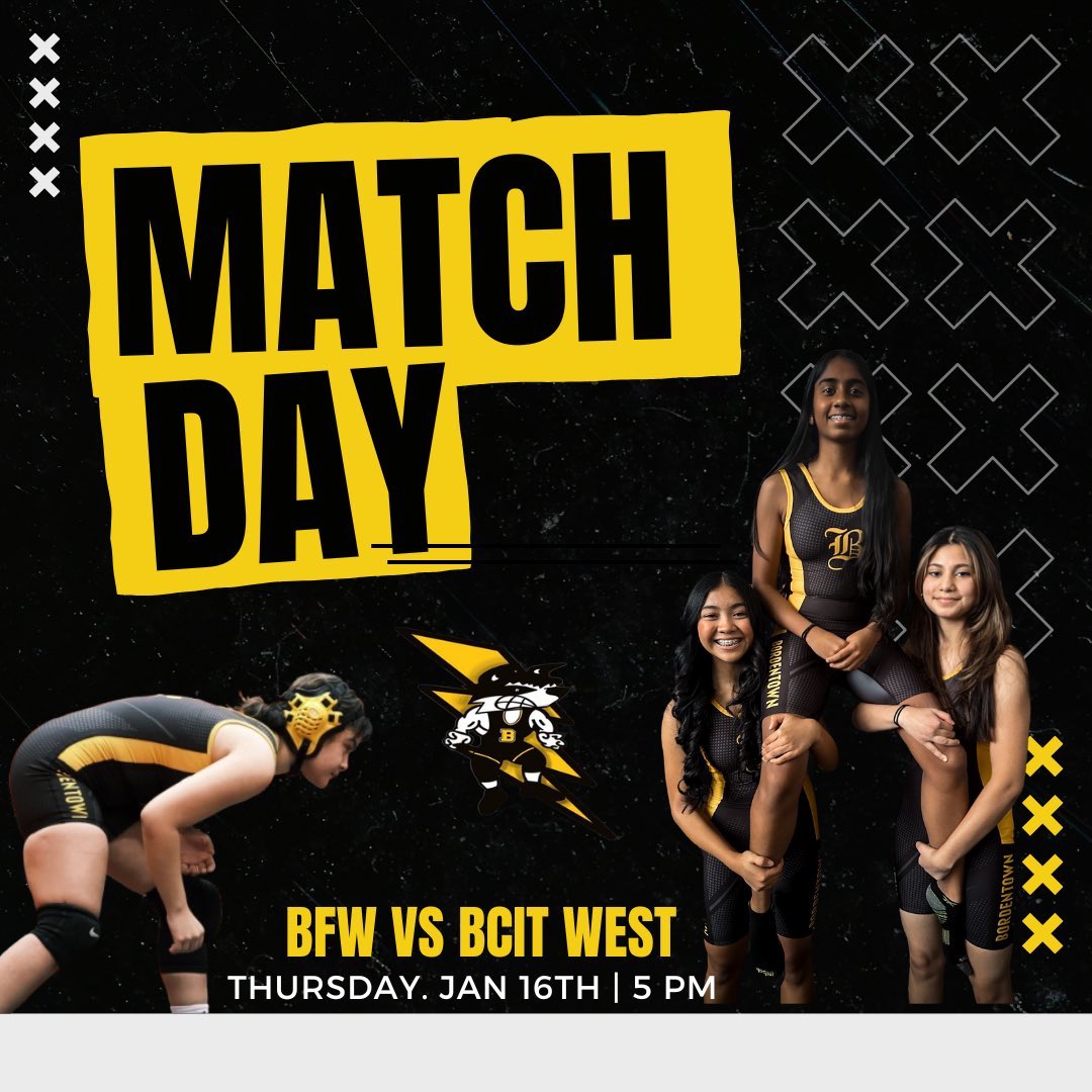 Our girls wrestling program brings home the first dual meet win since the sport was sanctioned last year, beating BCIT-West. Great job ladies!!! Keep making history!! 🤼‍♀️#rollscotties <a href="/BRHSScotties/">BRHS</a> <a href="/ScottiesWrestle/">Bordentown-Florence Wrestling</a>