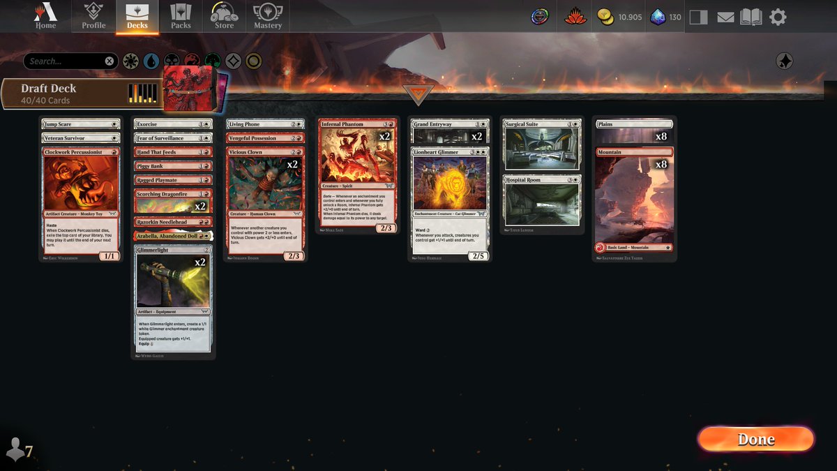 Senti falta de Duskmourn, adoro essa coleção e esse boros estava uma delícia