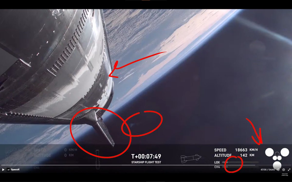 AstroGate | بوابة الفضاء (@astrogatespace) on Twitter photo <a href="/DJSnM/">Scott Manley</a> Check the levels of CH4 and how they went suddenly lower than LOX, and the loss of the engines neighbouring the top central one, it looks like a sudden explosion and leaking of CH4 fuel. What do you think?
youtu.be/77o_wuMvFDM?t=… <a href="/DJSnM/">Scott Manley</a> Check the levels of CH4 and how they went suddenly lower than LOX, and the loss of the engines neighbouring the top central one, it looks like a sudden explosion and leaking of CH4 fuel. What do you think?
youtu.be/77o_wuMvFDM?t=…