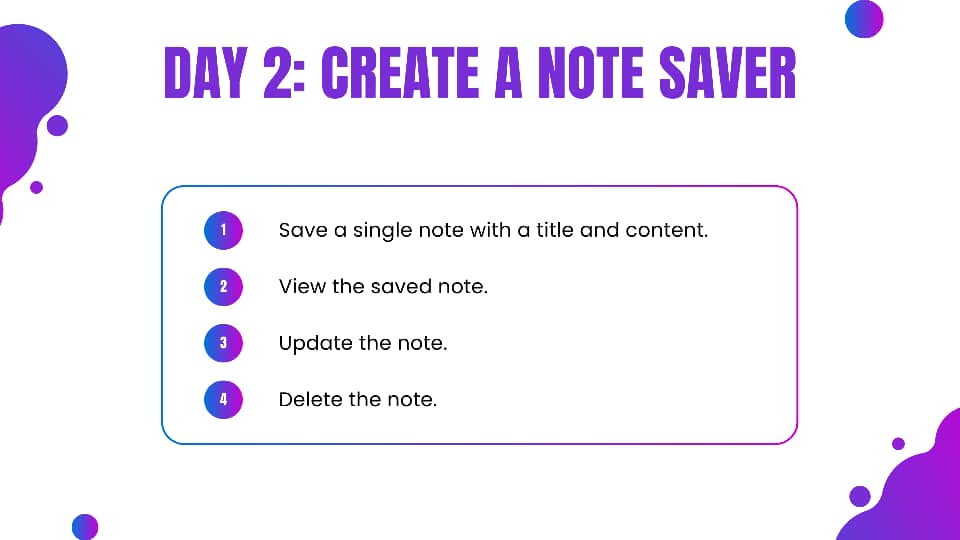 hat_bubble_dev's tweet image. Day 2 of the @bubble bootcamp: Built a sleek Note Saver app! 📝💡 

#NoCodeJourney #BubbleBootcamp