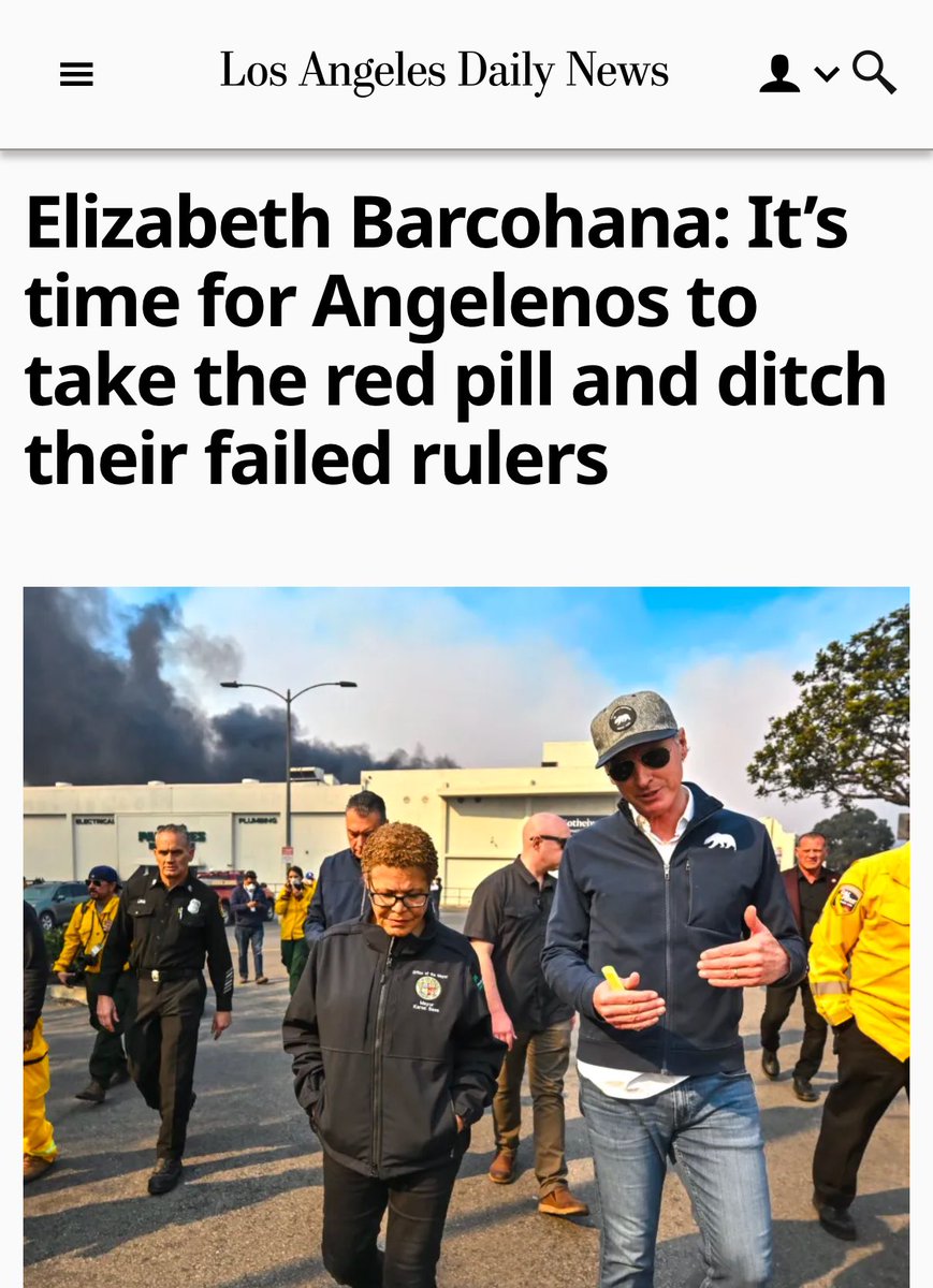 “You’ve been lied to.

Climate change did not burn down the Palisades.

For many years, and at an accelerating pace, façade after façade of the Democratic Party is falling away to reveal that, behind the euphemisms designed to prey upon the good intentions of good people, the