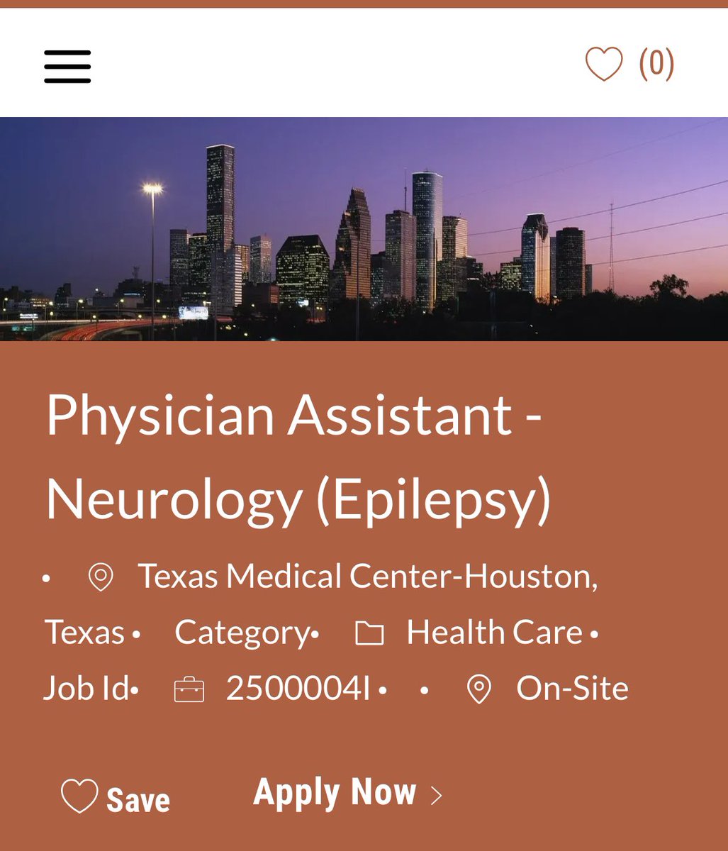 Dennis Lal (@laldennis) on Twitter photo Please share this job add for a PA that provides advanced medical care to patients in a multidisciplinary clinic specializing in rare genetic neurological disorders and epilepsy, often with comorbidities. 
careers.uth.tmc.edu/us/en/job/2500… Please share this job add for a PA that provides advanced medical care to patients in a multidisciplinary clinic specializing in rare genetic neurological disorders and epilepsy, often with comorbidities. 
careers.uth.tmc.edu/us/en/job/2500…