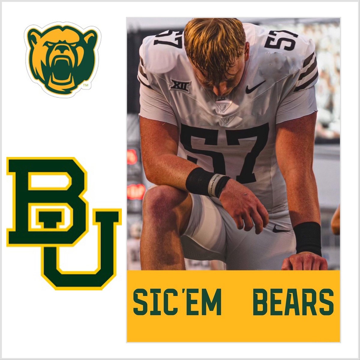 Drake Knobloch (@drakeknobloch) on Twitter photo Blessed beyond measure to announce that I am committed to Baylor University. Thank you <a href="/CoachMCScott/">Mark Scott</a>, <a href="/CoachRPollard/">Ryan Pollard</a> and <a href="/CoachDaveAranda/">Dave Aranda</a> for believing in me. Thank you to my entire family for the support. See yβall in Texas. Sicβem Blessed beyond measure to announce that I am committed to Baylor University. Thank you <a href="/CoachMCScott/">Mark Scott</a>, <a href="/CoachRPollard/">Ryan Pollard</a> and <a href="/CoachDaveAranda/">Dave Aranda</a> for believing in me. Thank you to my entire family for the support. See yβall in Texas. Sicβem