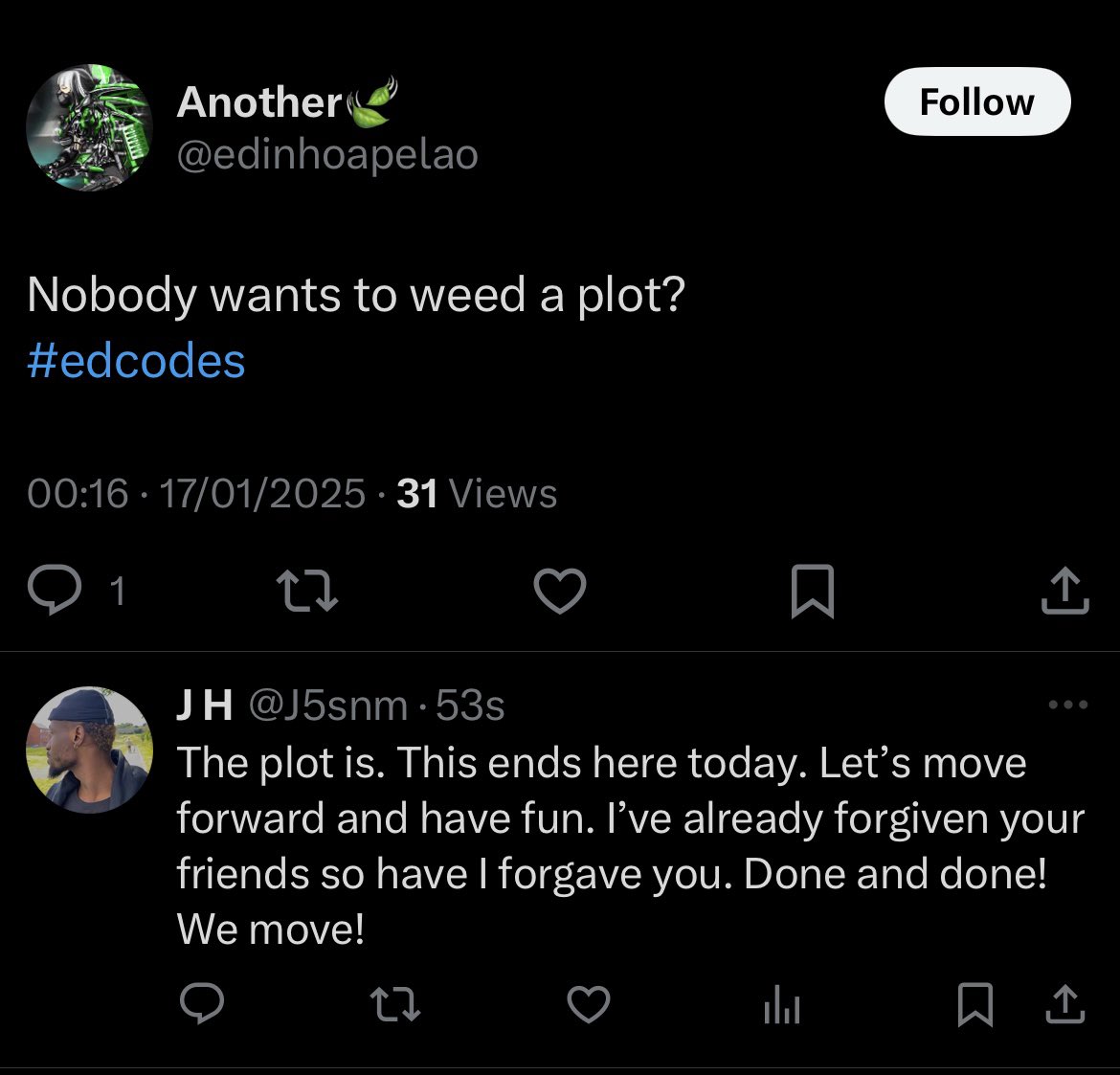 #EDcodes