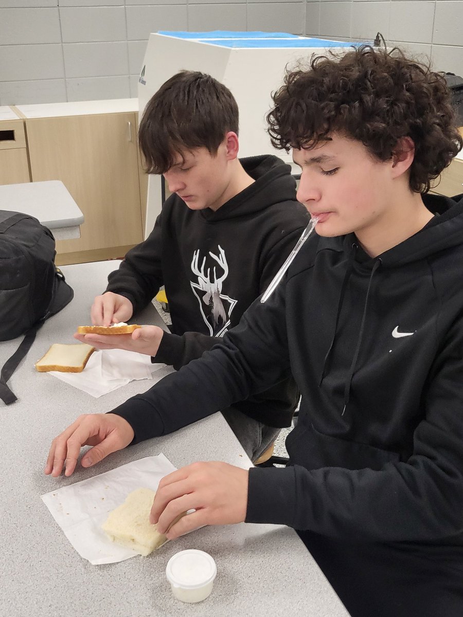 Ag science needed a break from Conduct of Meeting, so we made butter!