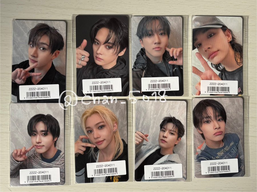 StrayKids スキズ “合 (HOP)” ②店舗特典トレカ一覧 HMV タワレコ JYP