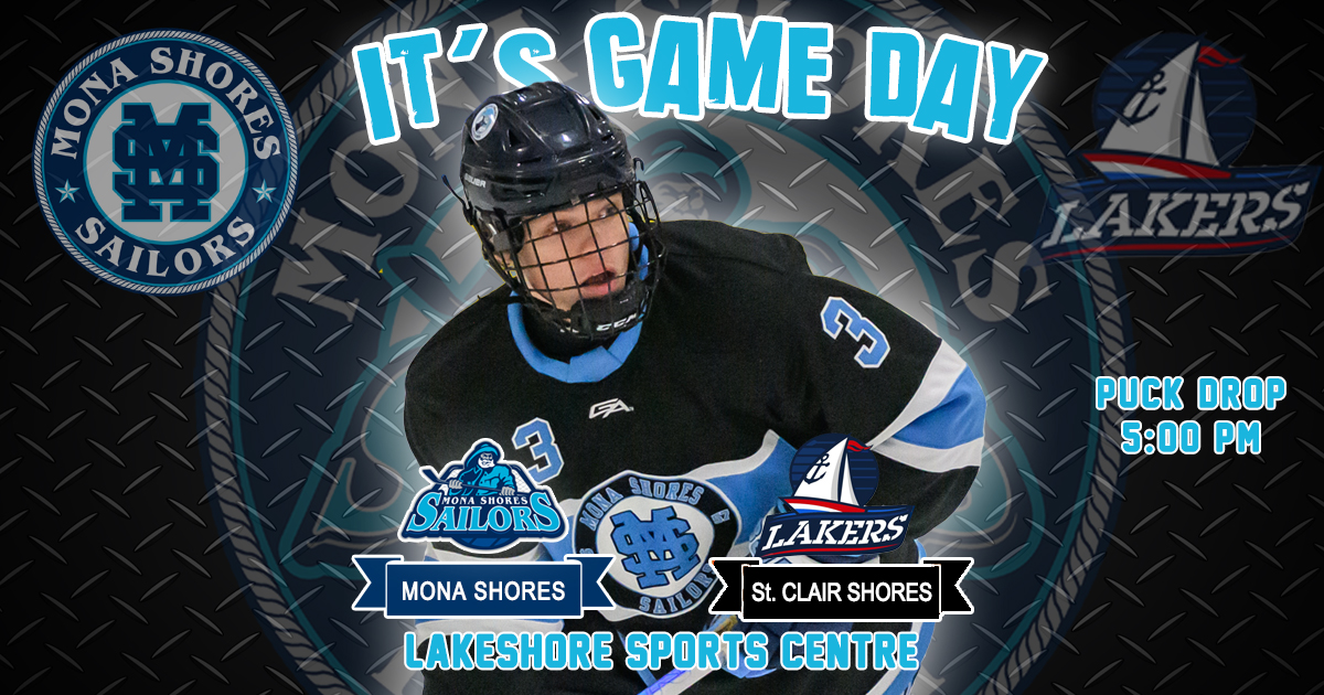 Mona Shores Hockey (@sailorhockey) on Twitter photo βοΈGame Day: Sailors vs LakersβοΈ
Ready for an exciting maritime showdown? Mona Shores Sailors face off against St. Claire Shores Lakers at Lakeshore Sports Centre! πGame Time: 5 PM Cheer on the Sailors to victory! ππ₯
βοΈ#SailorPride @michHShockey <a href="/jonathon_kidd/">Jonathon Kidd</a> <a href="/ShoresAthletics/">Mona Shores High School Athletics</a> βοΈGame Day: Sailors vs LakersβοΈ
Ready for an exciting maritime showdown? Mona Shores Sailors face off against St. Claire Shores Lakers at Lakeshore Sports Centre! πGame Time: 5 PM Cheer on the Sailors to victory! ππ₯
βοΈ#SailorPride @michHShockey <a href="/jonathon_kidd/">Jonathon Kidd</a> <a href="/ShoresAthletics/">Mona Shores High School Athletics</a>