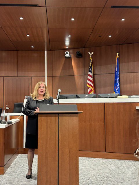 Congratulations to Lesli Boese who was officially sworn in this afternoon as Waukesha County's new District Attorney. We look forward to her leadership and commitment to upholding justice in our community.