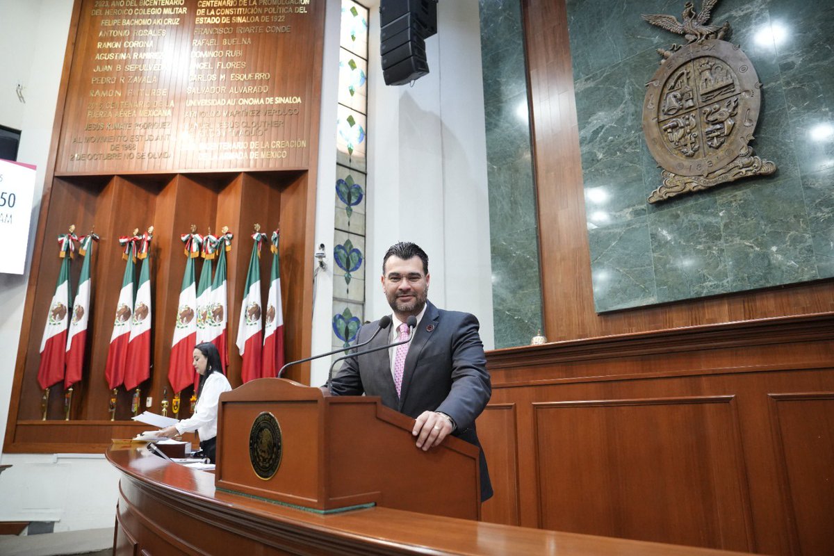 En sesión ordinaria recibimos el Plan de Persecución Penal 2024-2031 de la Fiscalía General del Estado para  su análisis y eventual aprobación. En este plan, se establecen las directrices en materia de política criminal y sus prioridades.

#DiputadoLocal
<a href="/congresosinaloa/">Congreso del Estado de Sinaloa</a>