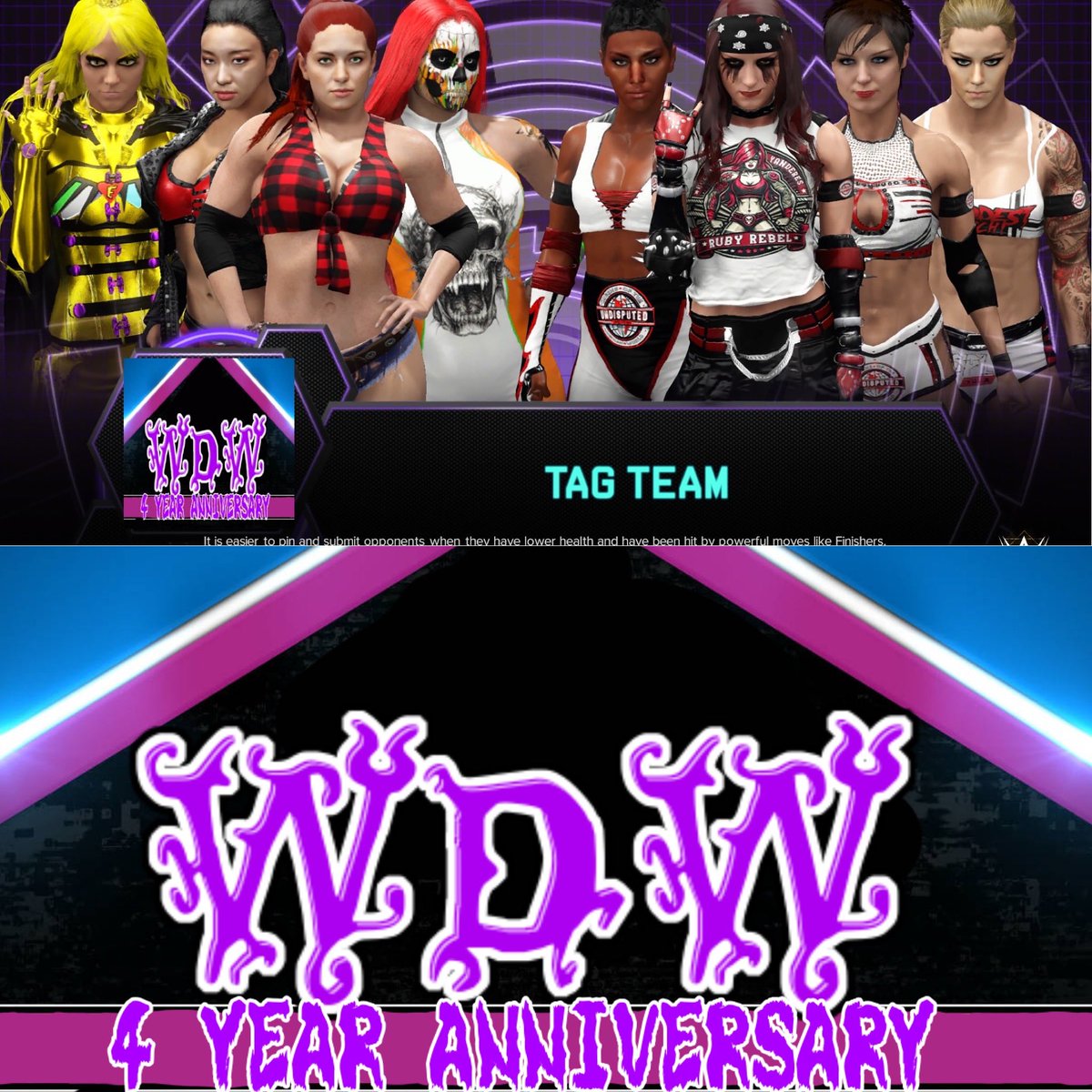 Hope your ready for this week Saturday January 18 is ADW 5 year anniversary starting at 2:30pm then on Monday January 20 Martin Luther king jr day will be WDW 4 year anniversary starting at 4:30pm don’t miss out on these two jam packed ADW&amp;WDW anniversary specials