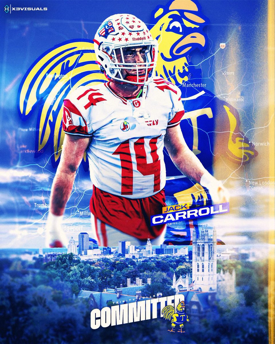 Committed to <a href="/TrinCollFB/">Trinity College Football</a> 🐔 
<a href="/GreenwichFB/">Greenwich Football</a>