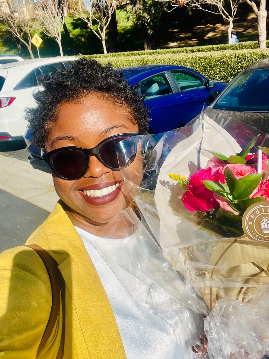 I was a few minutes late to class today, because of this thoughtful gift delivered to my office. It’s our 10th anniversary!