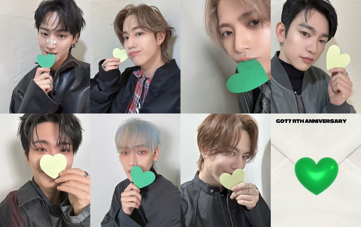 imbcenews's tweet photo. 갓세븐 마크 "시간 참 빠르다"…뱀뱀 "벌써 11주년" 
#갓세븐 #GOT7 #마크 #MARKTUAN 
#BamBam #뱀뱀 #แบมแบม #11주년 #완전체 
#NESTFEST #GOT7_NESTFEST #WINTER_HEPTAGON 
#GOT7_WINTER_HEPTAGON #PYTHON #GOT7_PYTHON #iMBC연예 

먼저 리더 JAY B(제이비)는 "그동안 응원해주시고, 지금까지 기다려주셔서 감사하다. 10주년 때는 편지로 선물했는데, 올해는 앨범으로 인사드릴 수 있게 됐다. 앞으로도 갓세븐과 아가새(공식 팬덤명)는 영원히 함께였으면 좋겠다"라고 말했다.

마크는 "시간이 참 빠른 것 같다. 긴 시간 동안 사랑해주셔서 감사하다. 이번 컴백 활동에서도 자주 만나고 좋은 추억을 만들자"라고 인사했다.

뱀뱀은 "10대부터 20대 모든 순간을 여러분과 함께 나눌 수 있어서 좋았고, 특별한 경험이었다. 오늘 저의 모습을 있게 해줘서 감사하다. 오늘날의 갓세븐은 여러분이 키워주신 덕분에 계속 사랑하는 음악과 무대를 할 수 있다. 앞으로도 함께 같이 하는 걸로 약속하자"라고 밝혔다.

유겸은 "여러분과 함께 나이를 먹어간다는 게 너무 좋다. 앞으로도 오래오래 함께 좋은 추억을 많이 만들었으면 좋겠다"라고 이야기했다.

🔗https://t.co/tFDRo8YF6V