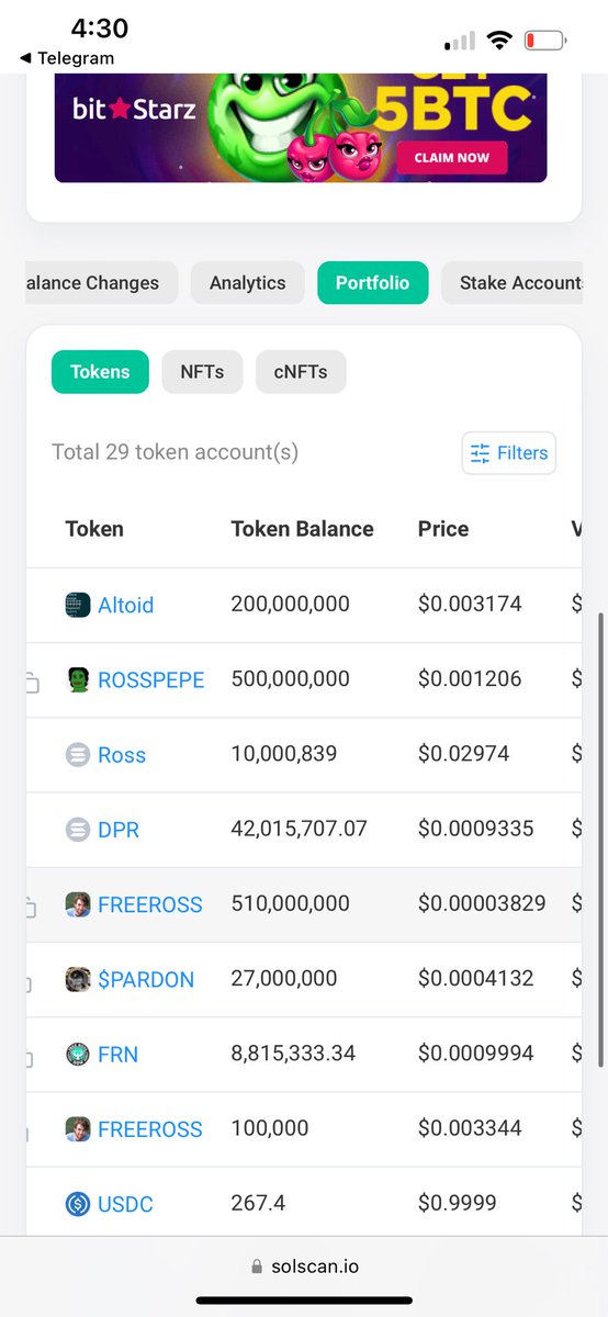 <a href="/KarollinaOk/">KAROLLINA</a> $Altoid FREE ROSS
Community unmatched!
3000+ Holders
2600+ TG chat
STRONG ORGANIC COMMUNITY
STRONG NARRATIVE
CTO'd
#RossUlbricht Alias he used on shroomery to talk about #SilkRoad
20% supply was also sent to Ross Official Wallet
CA; GULwrVbDds3syijiedNieummMCDnFezYx8Cx6U82pump
